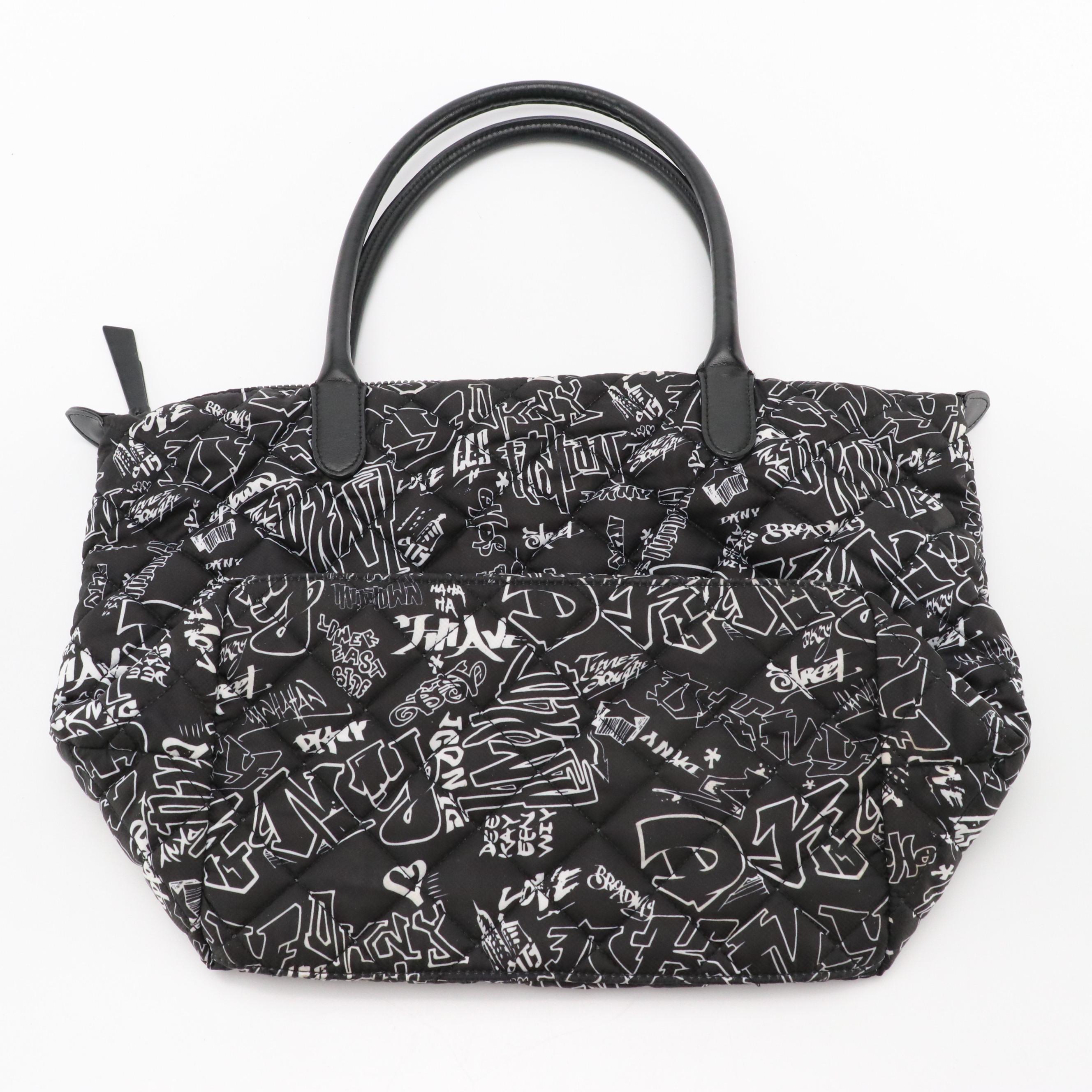 Saks Fifth Ave. Woven Leather, DKNY Logo Printed, The Sak & Other Shoulder Bags