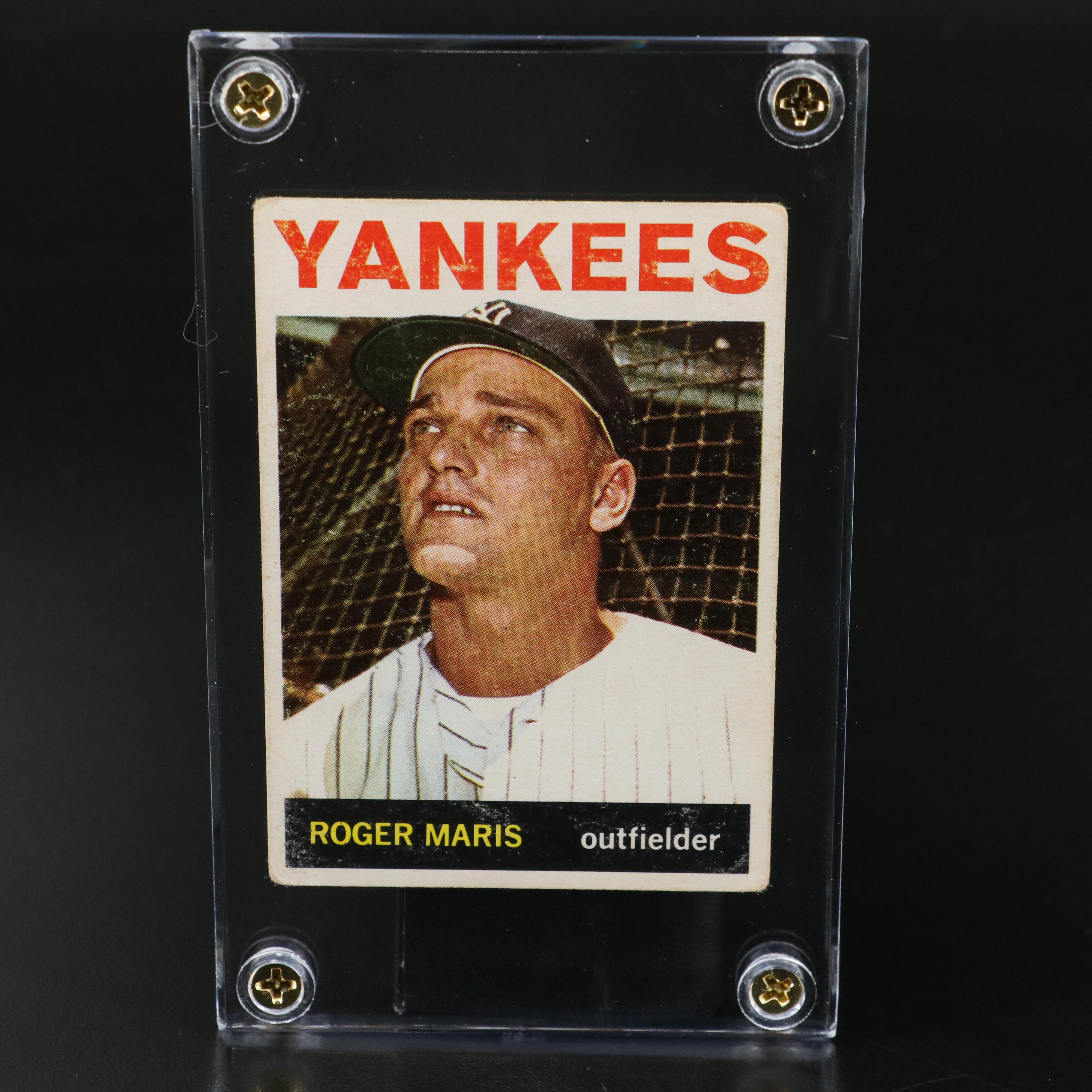1964 Topps Roger Maris New York Yankees Baseball Card