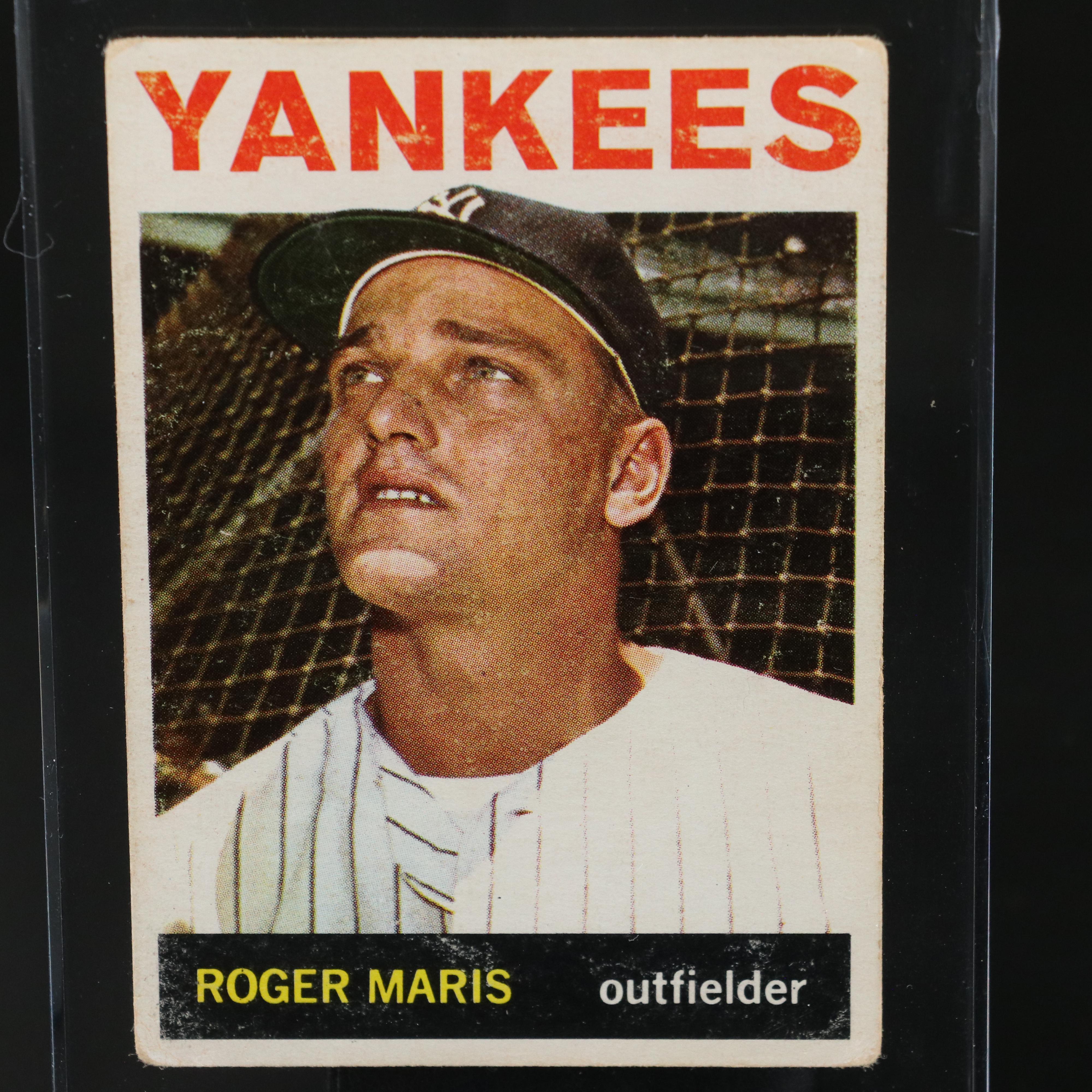 1964 Topps Roger Maris New York Yankees Baseball Card