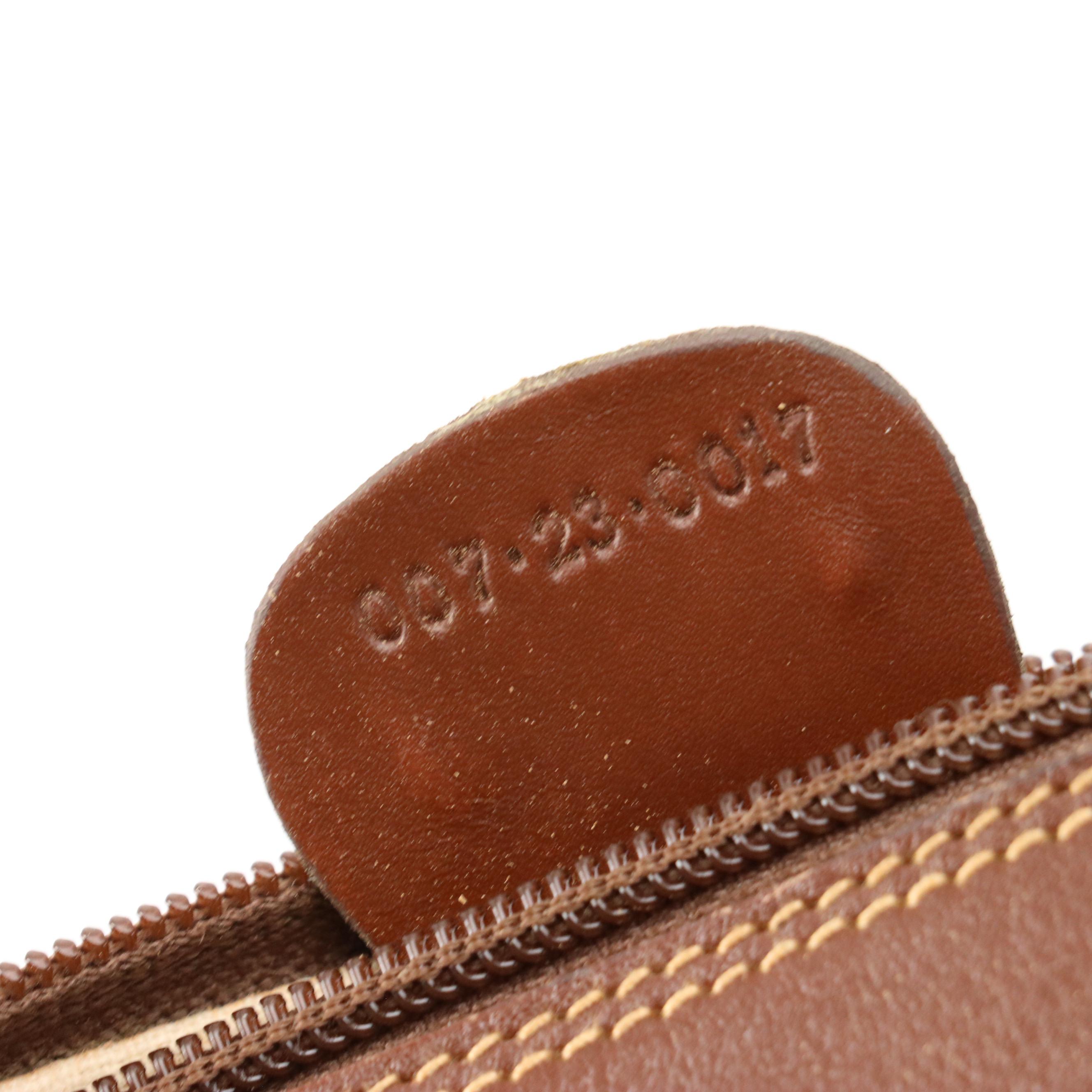 Gucci Micro GG Coated Canvas and Leather Crossbody Bag