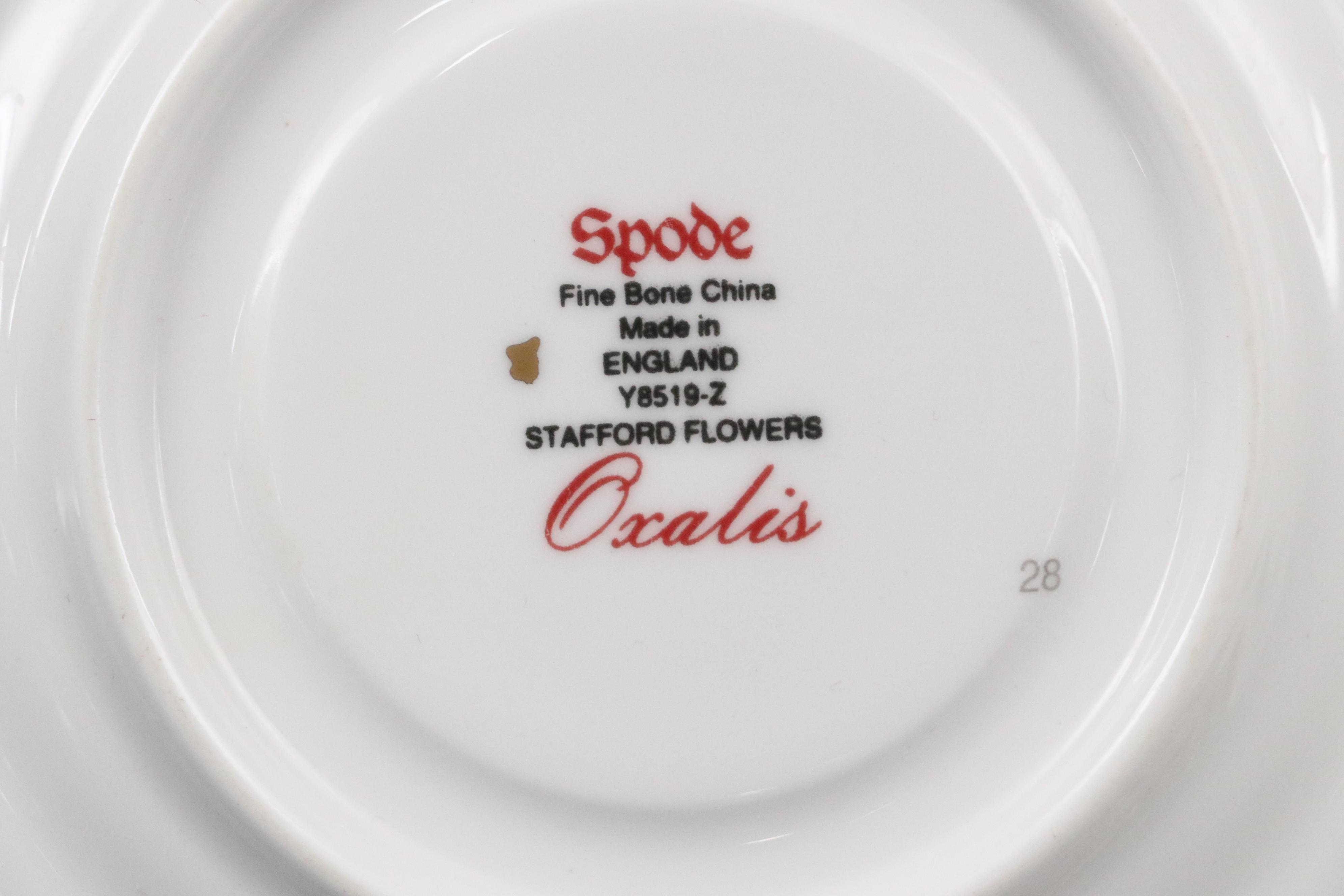 Spode "Stafford Flowers" Bone China Dinnerware, 1989–2015