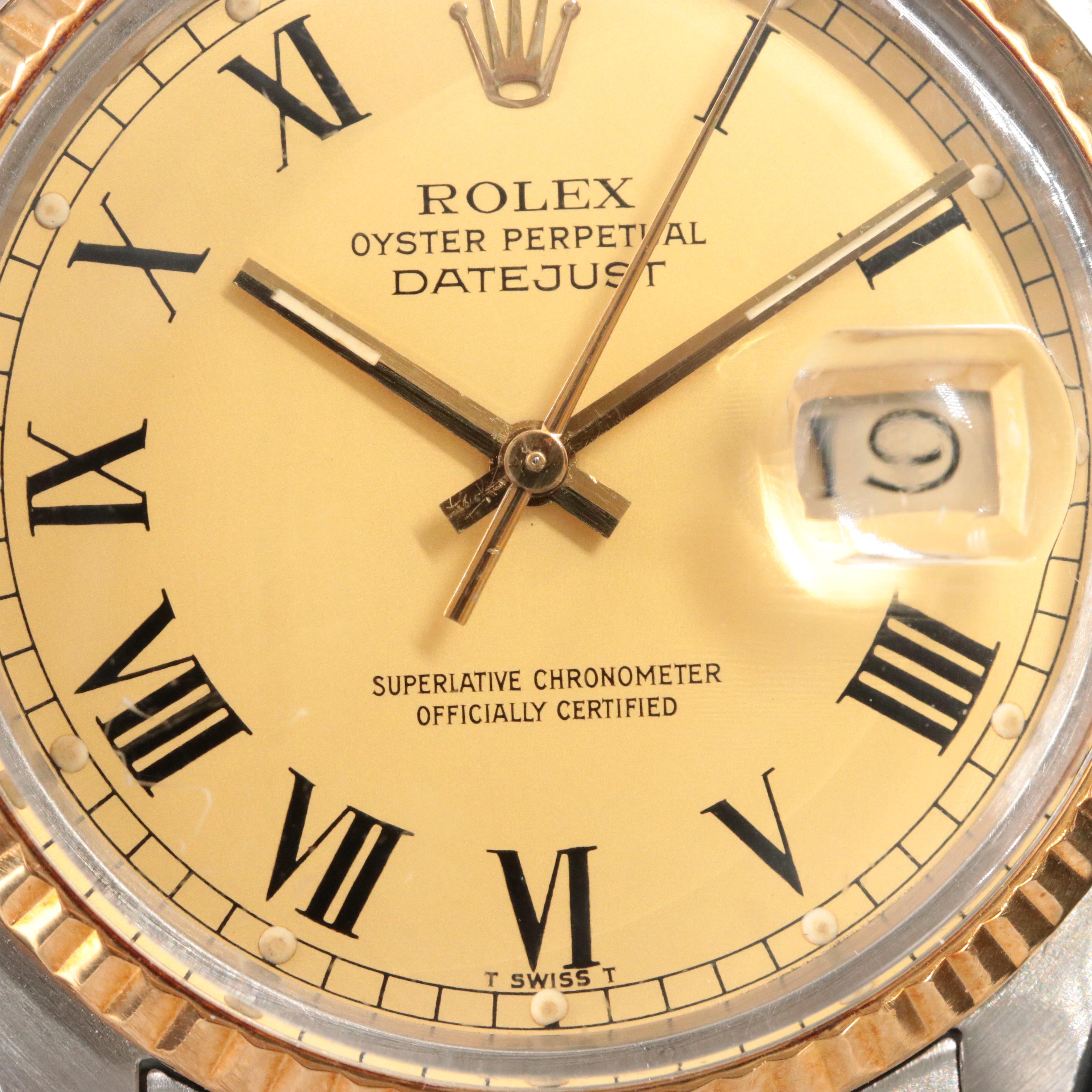 1985 Rolex Oyster Perpetual Datejust Watch