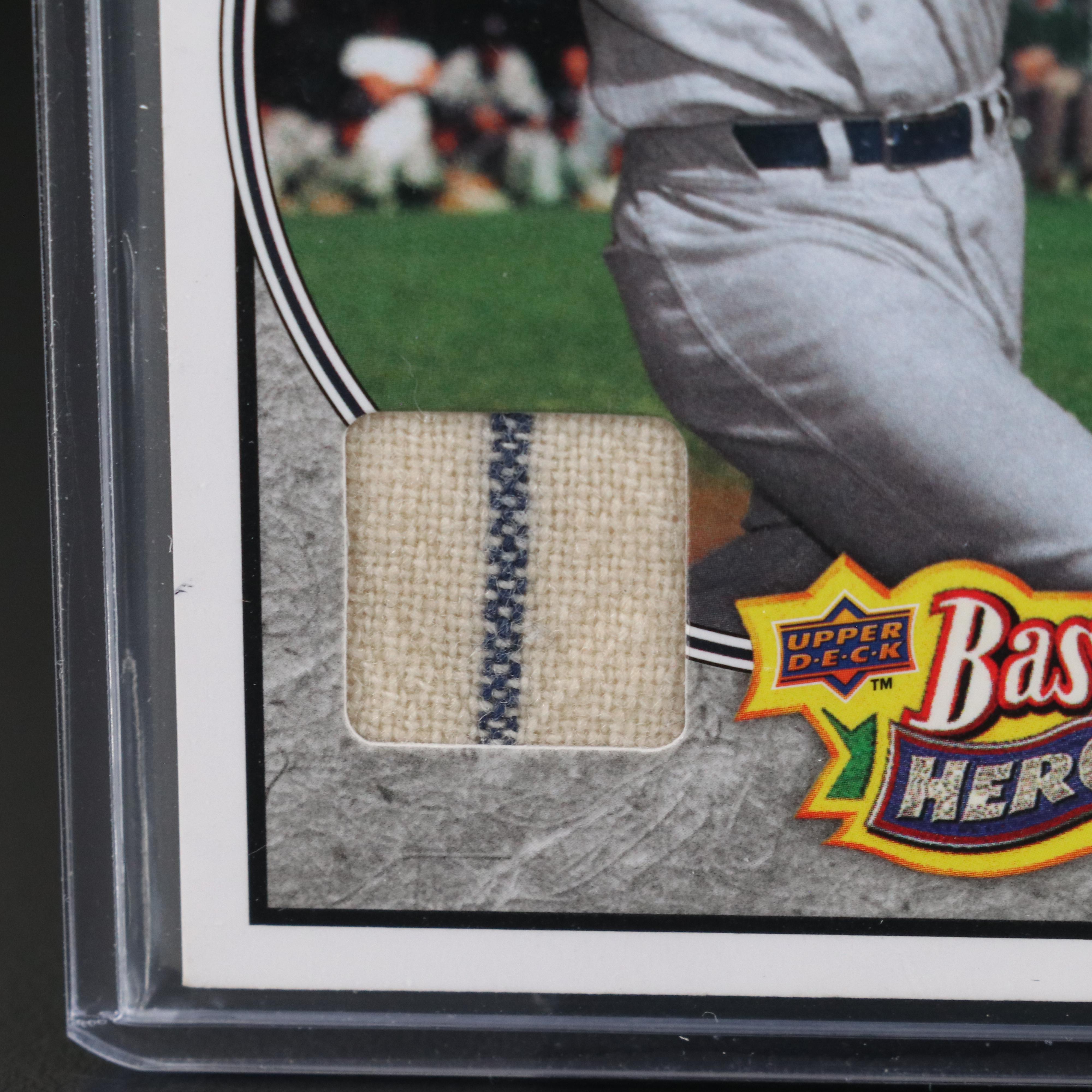 2008 Upper Deck Yogi Berra Baseball Heroes New York Yankees Relic Card