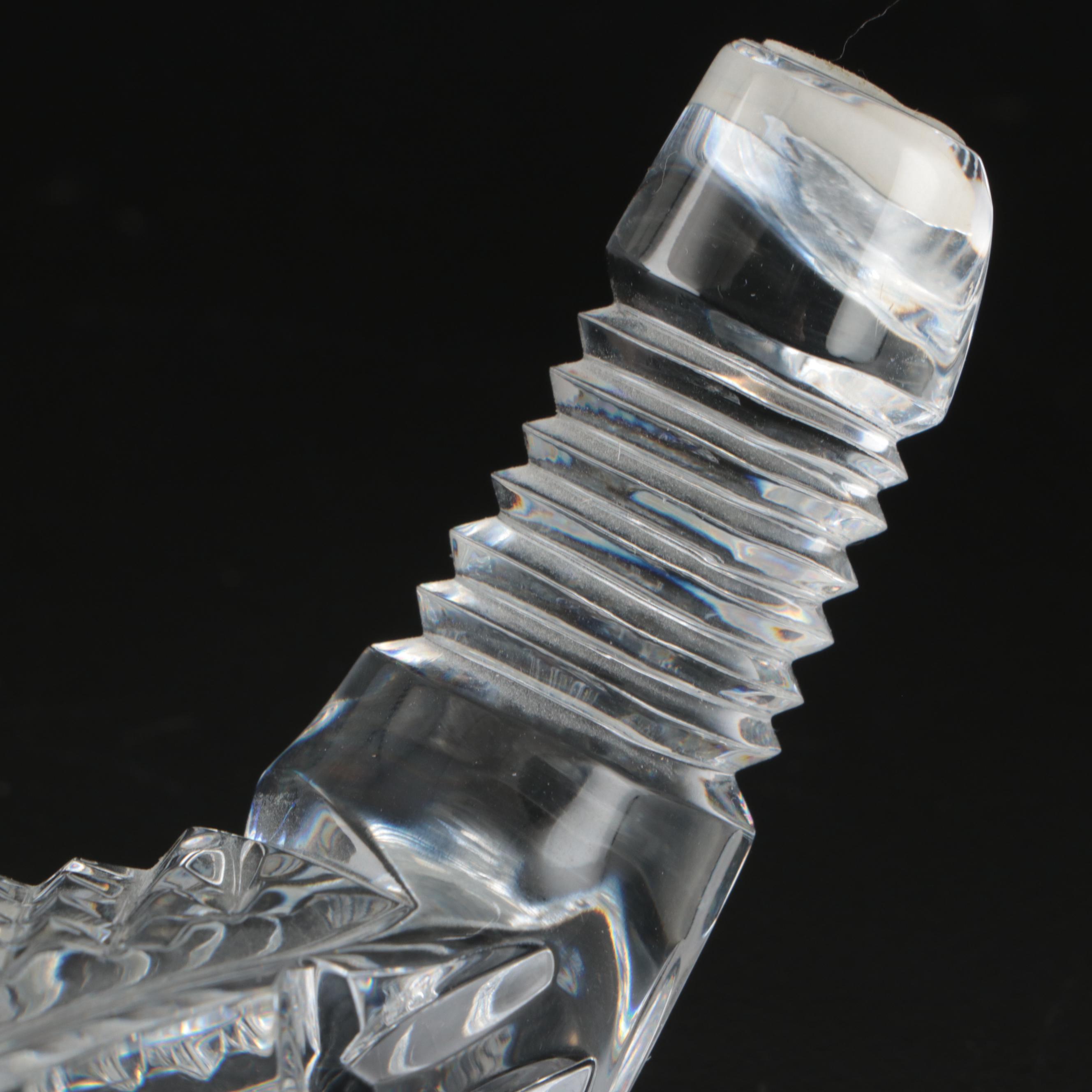 Waterford Crystal Golf Club Head Paperweight