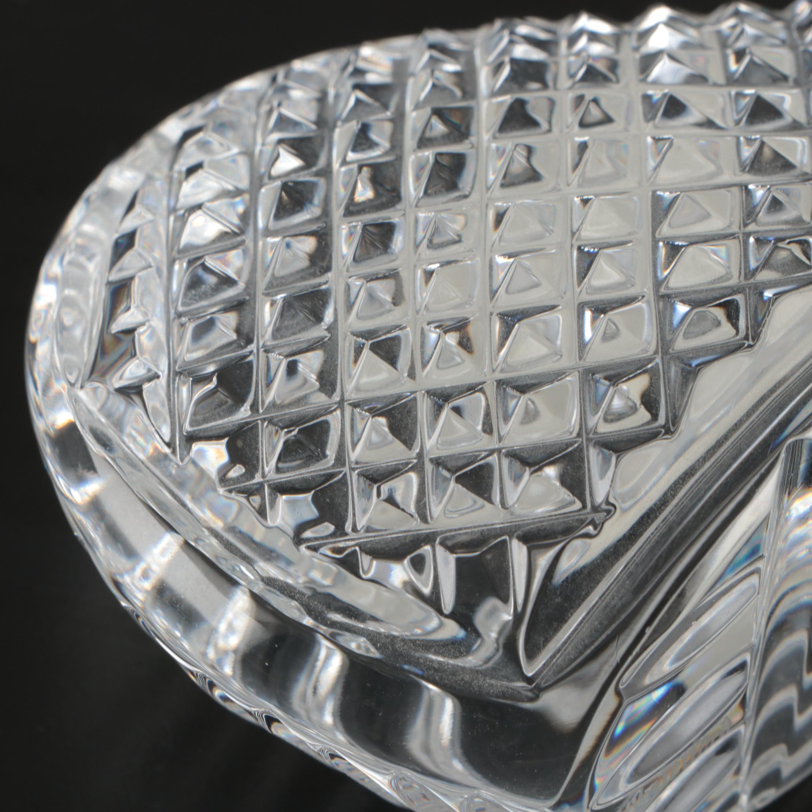 Waterford Crystal Golf Club Head Paperweight