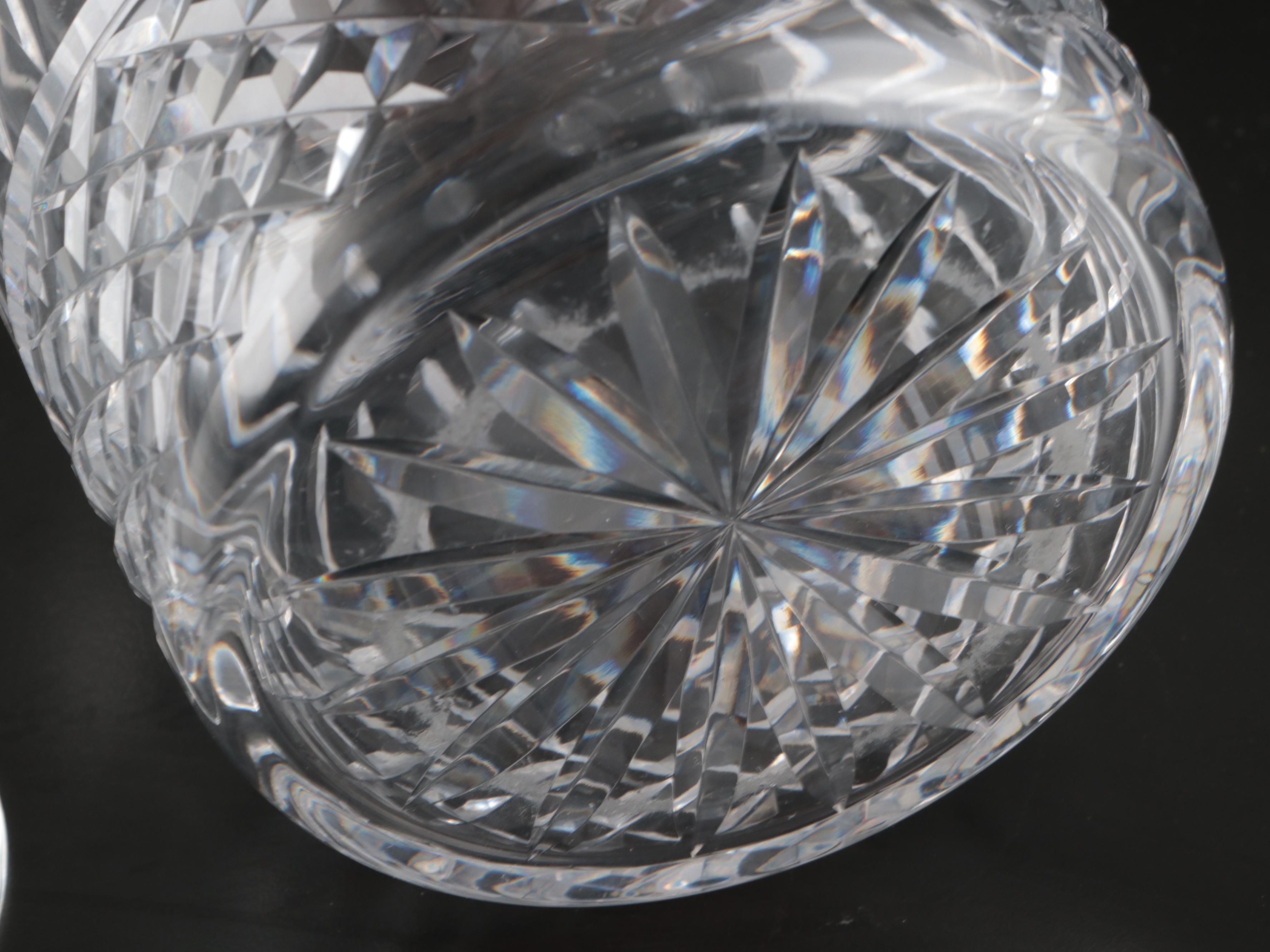Waterford Crystal "Maeve" Biscuit Barrel, 1976-2017