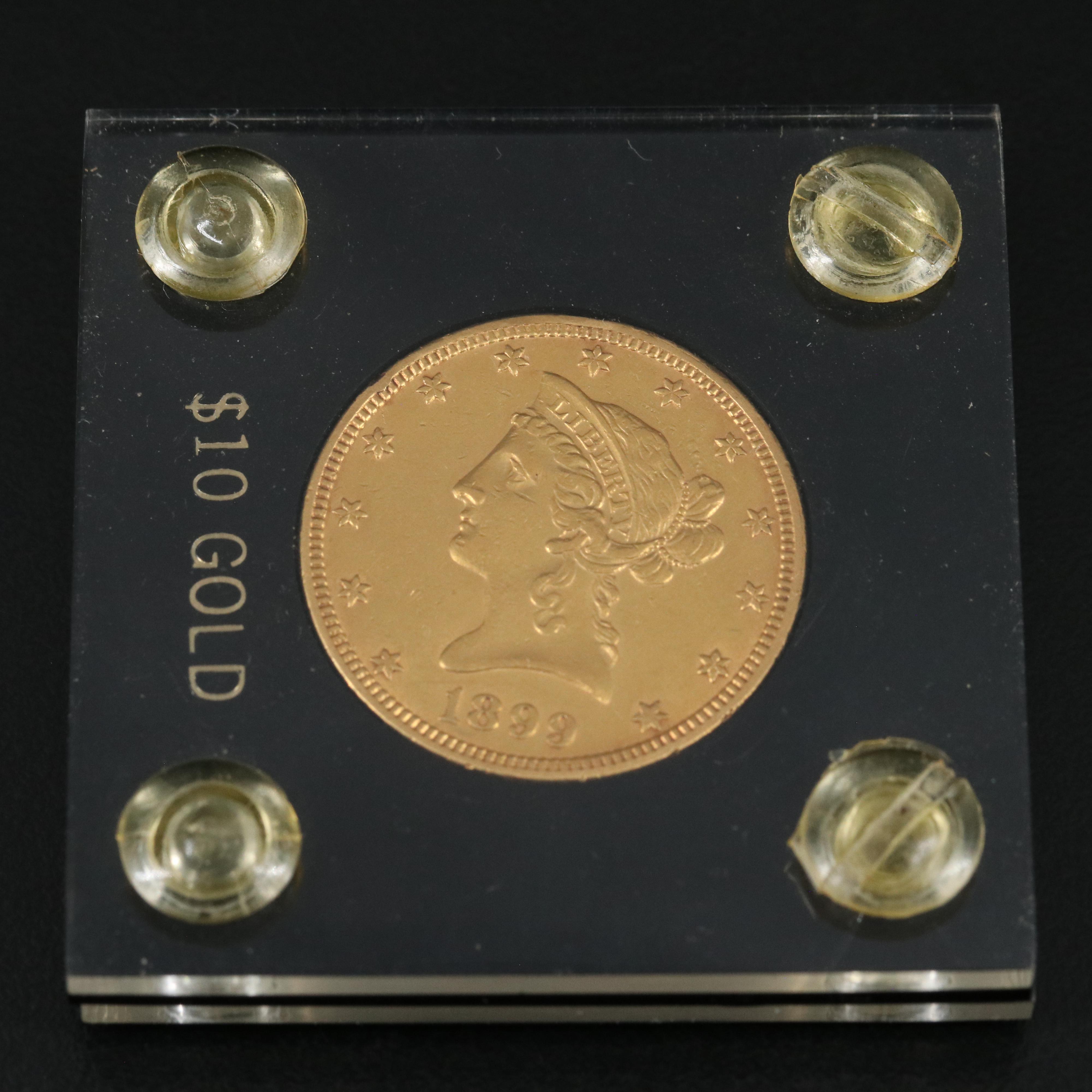 1899 Liberty Head $10 Gold Eagle