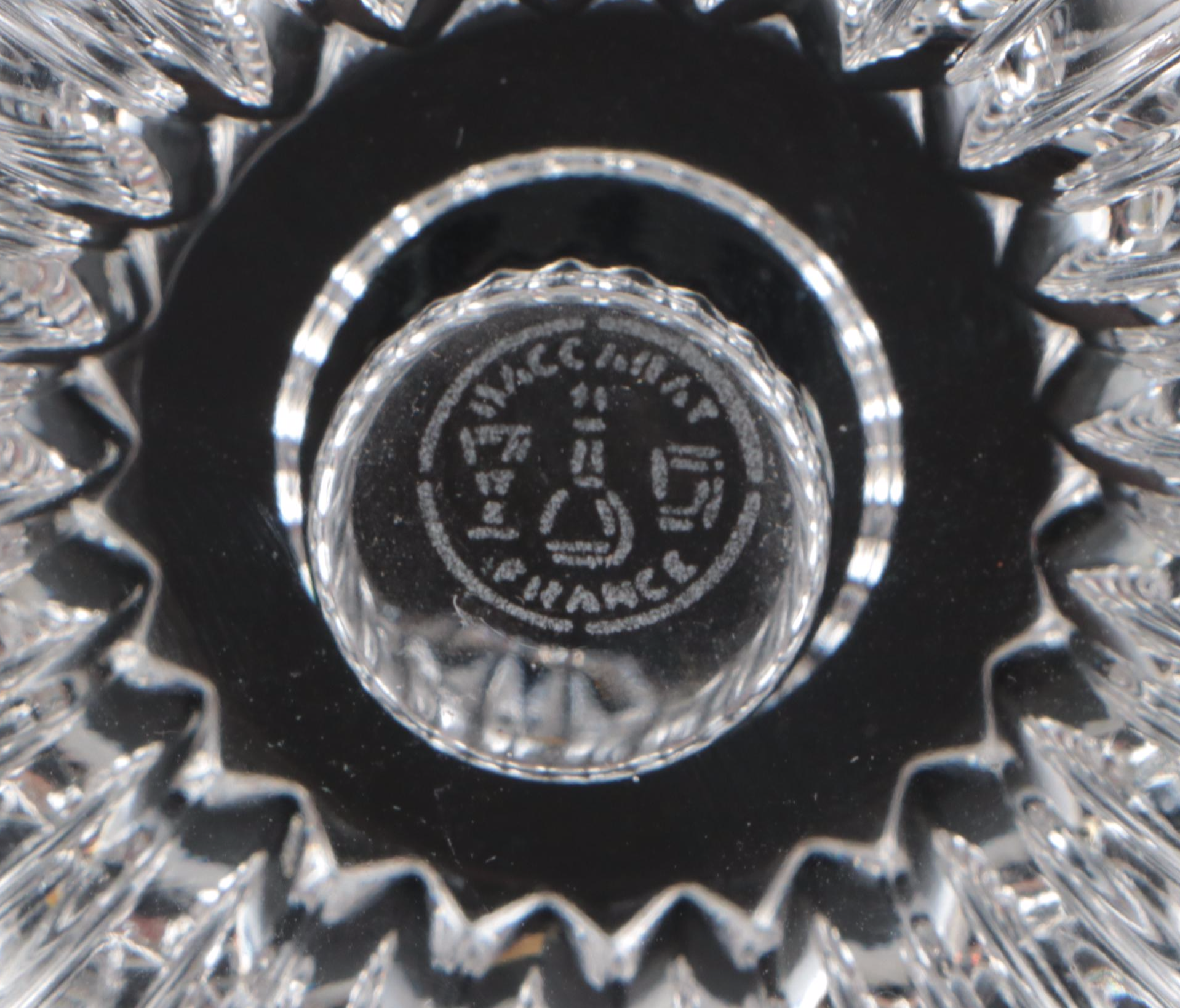 Pair of Baccarat "Massena" Crystal Single Light Candlesticks