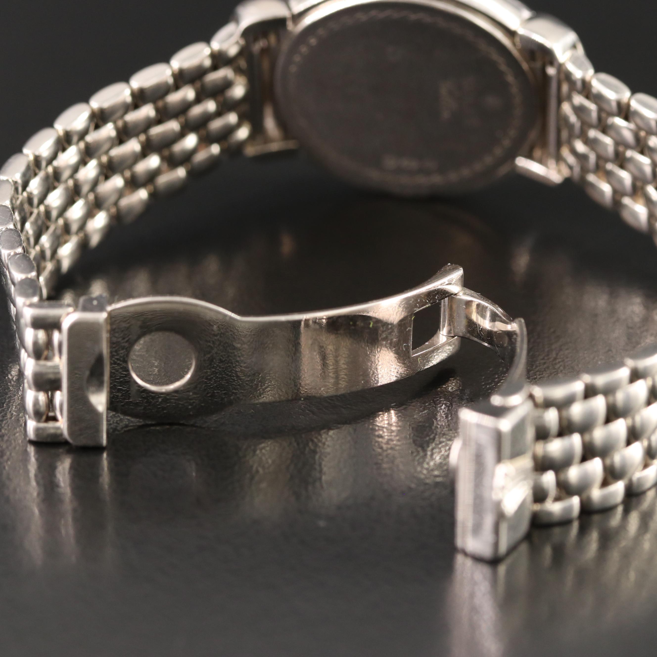 2005 18K Rolex Cellini Cellissma Factory Diamond Mother-of-Pearl Dial Watch