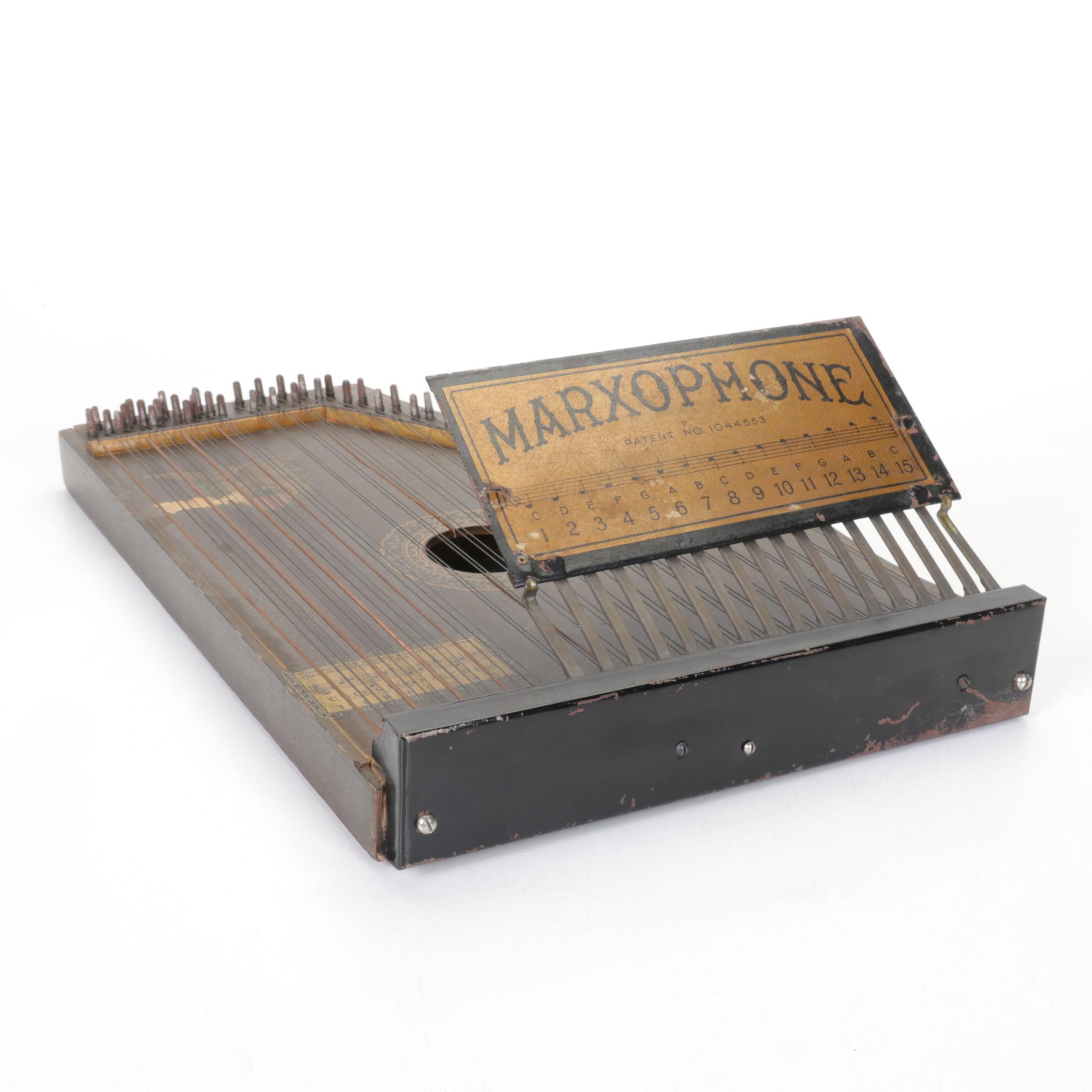 Marxophone Fretless Zither, Early 20th Century