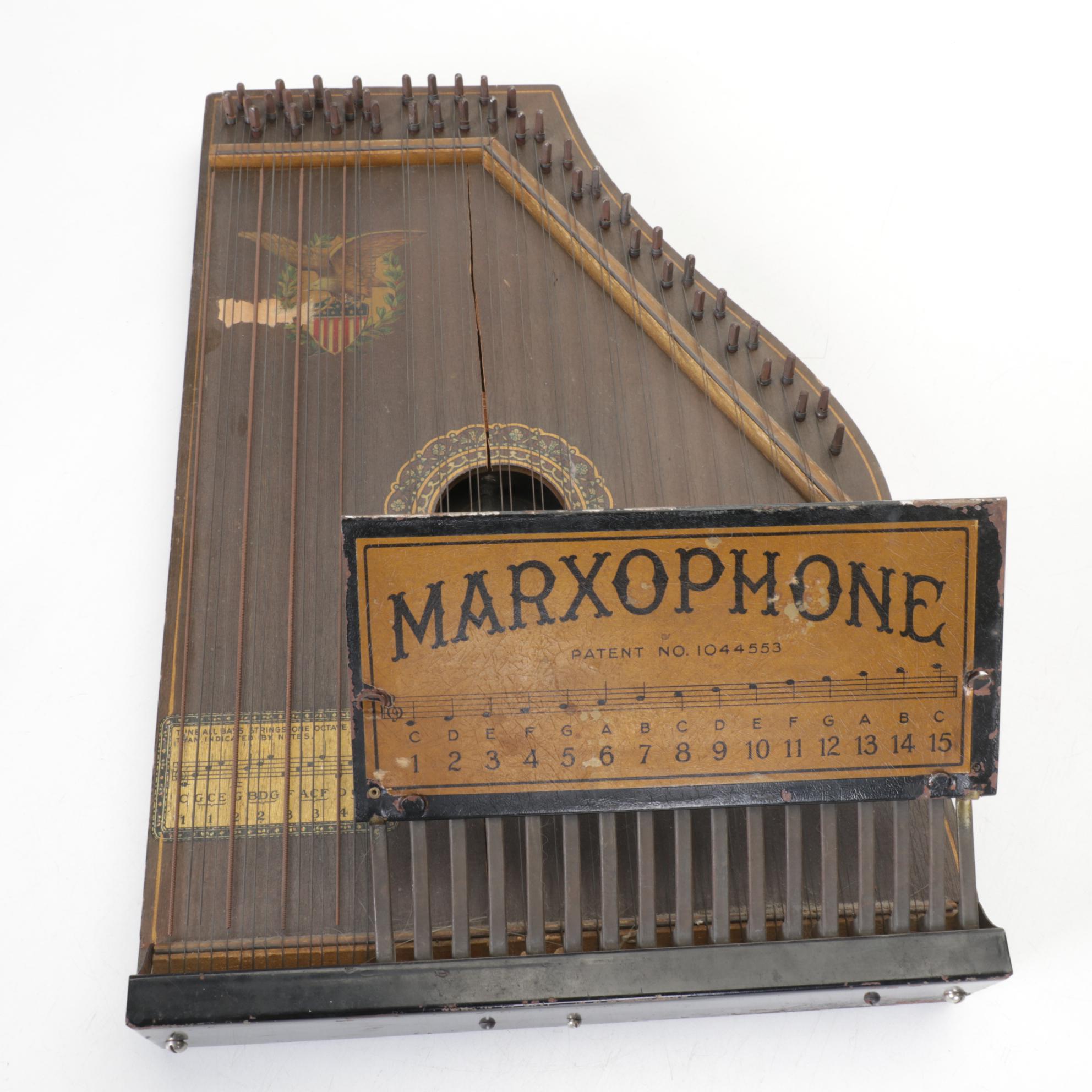 Marxophone Fretless Zither, Early 20th Century