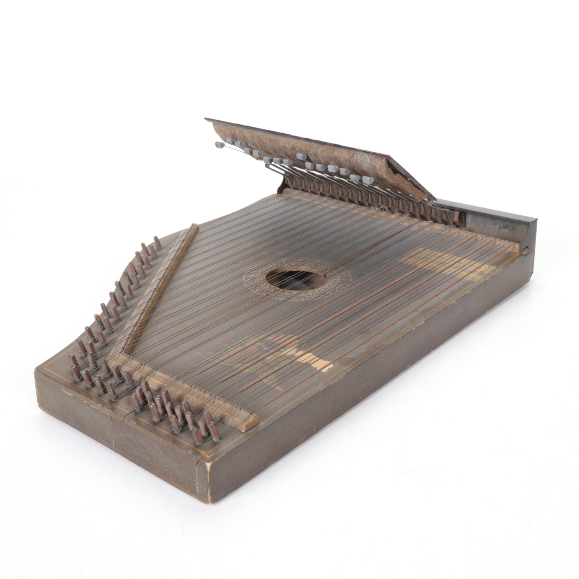 Marxophone Fretless Zither, Early 20th Century