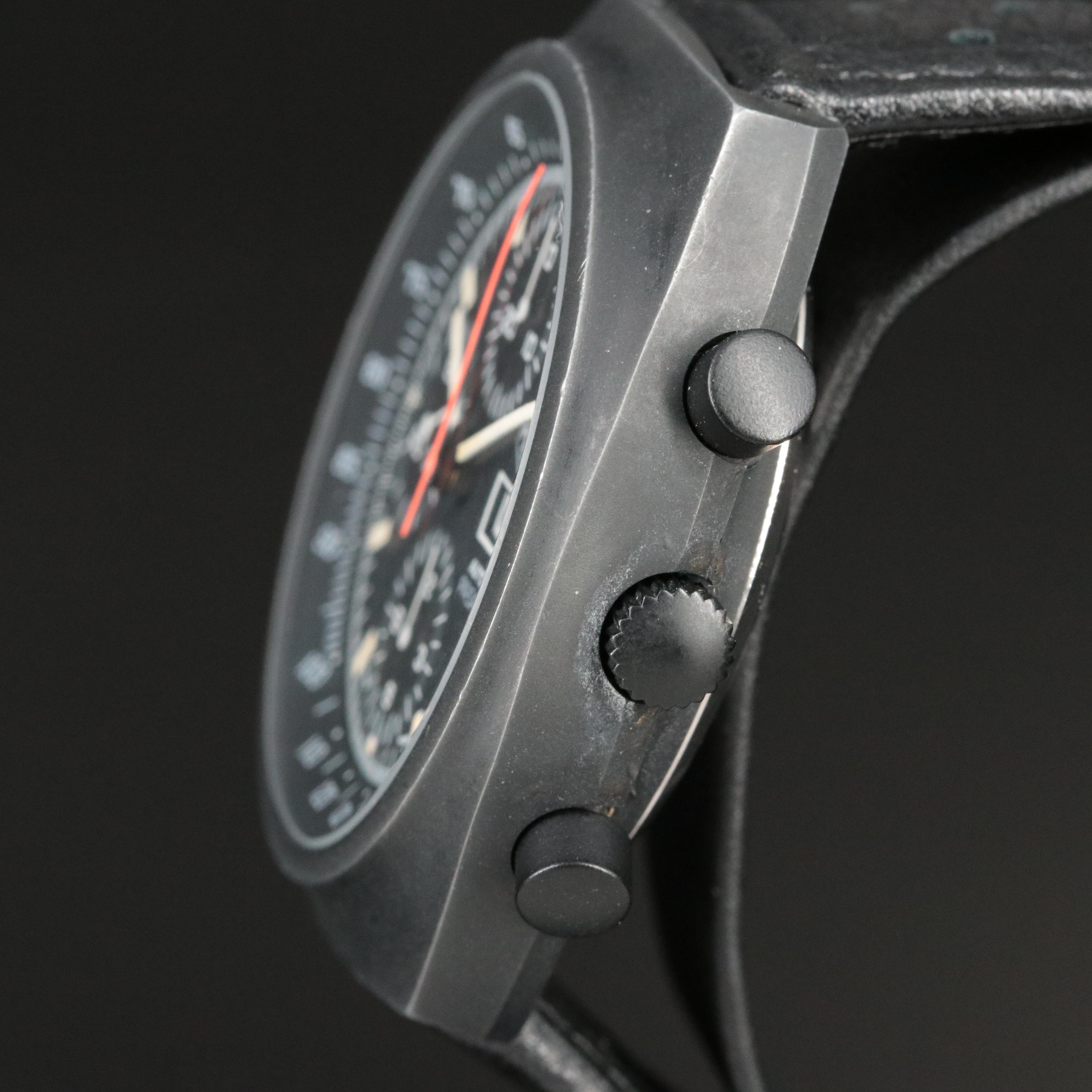 Vintage Heuer Pasadena 280SL Chronograph 41mm PVD Steel Automatic Watch