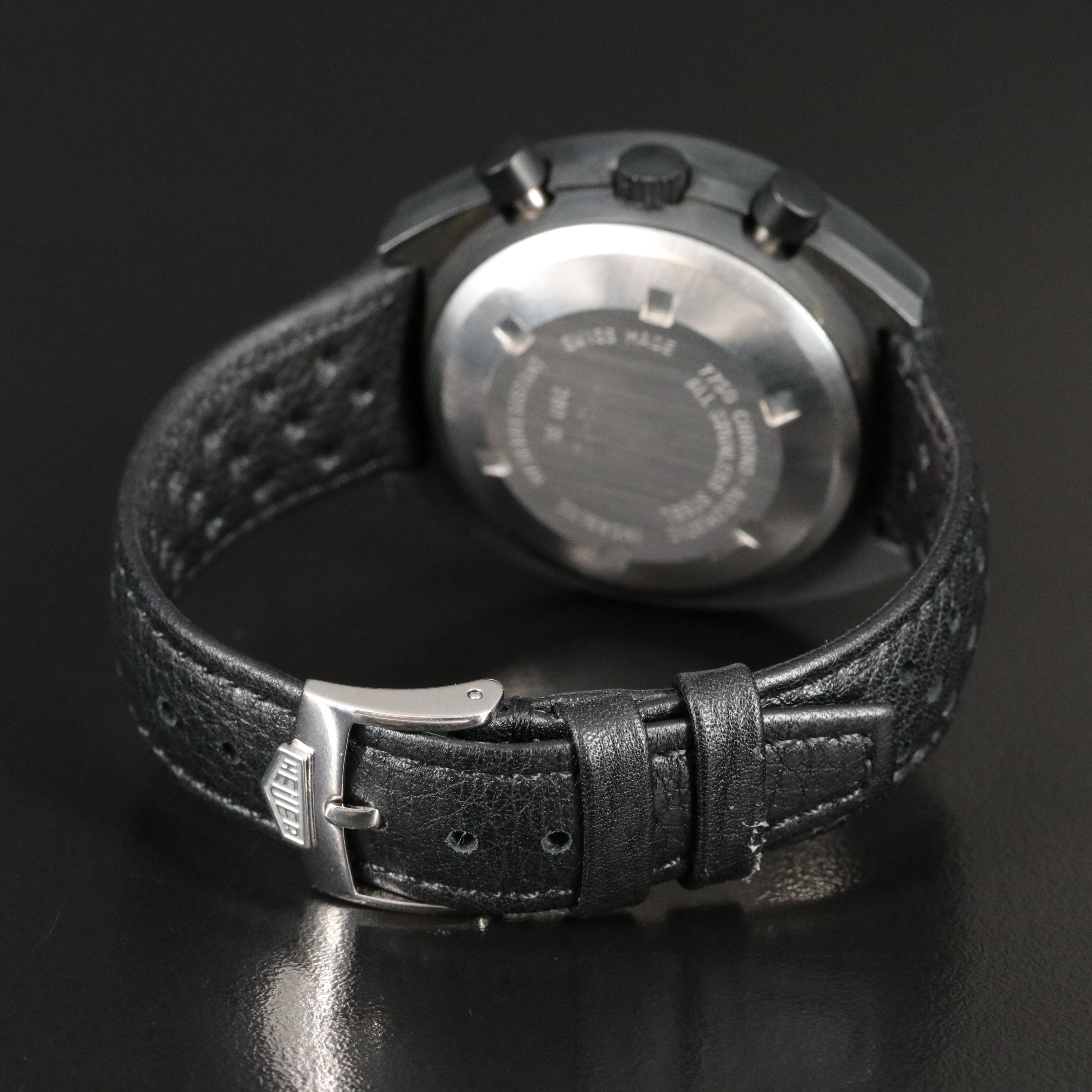 Vintage Heuer Pasadena 280SL Chronograph 41mm PVD Steel Automatic Watch