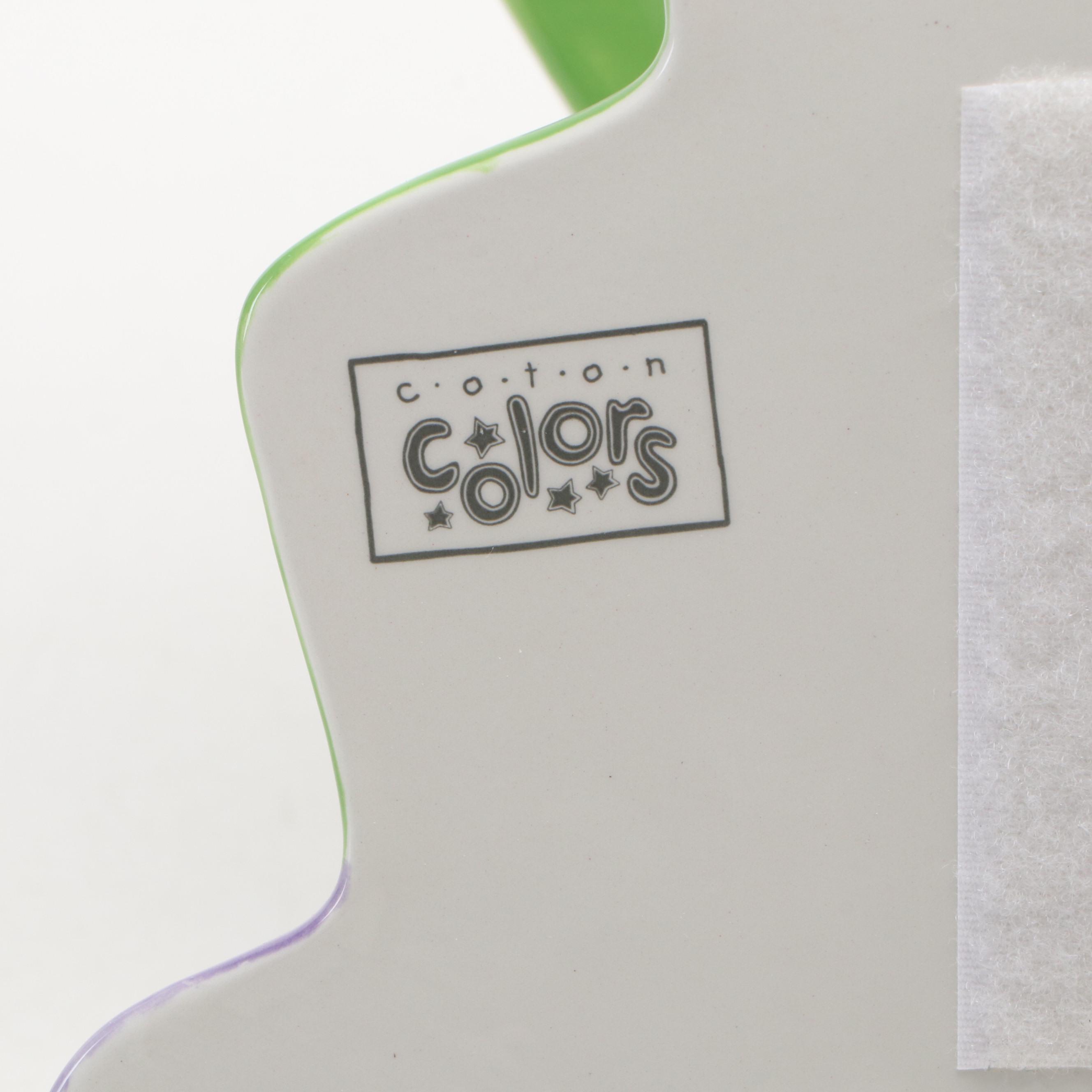 Coton Colors "Happy Everything" Platter with Trivet, Easter Box and Book