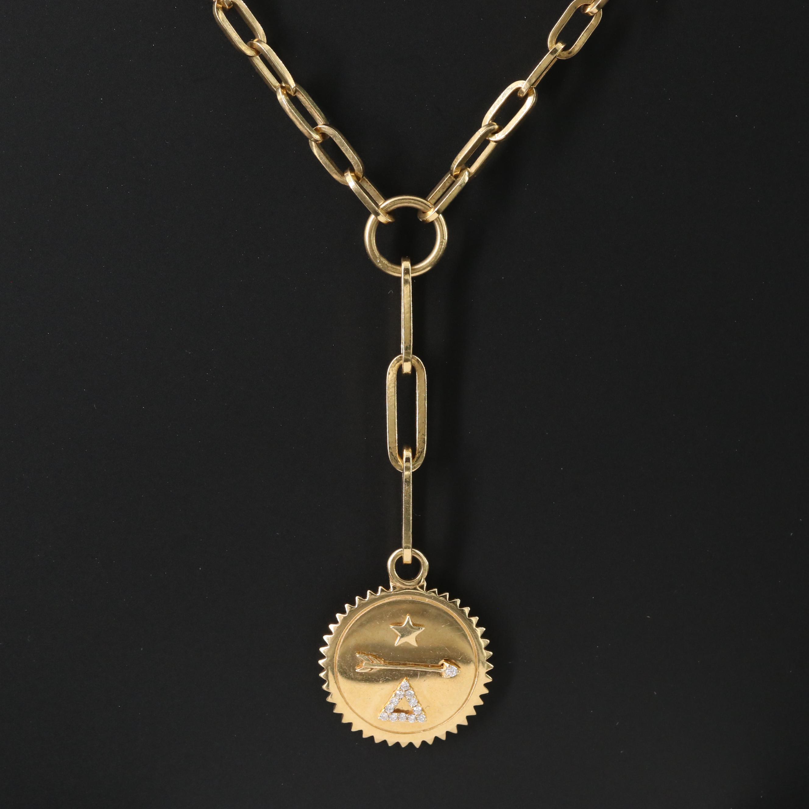 Foundrae Dream 18K 0.04 CTW Diamond Necklace