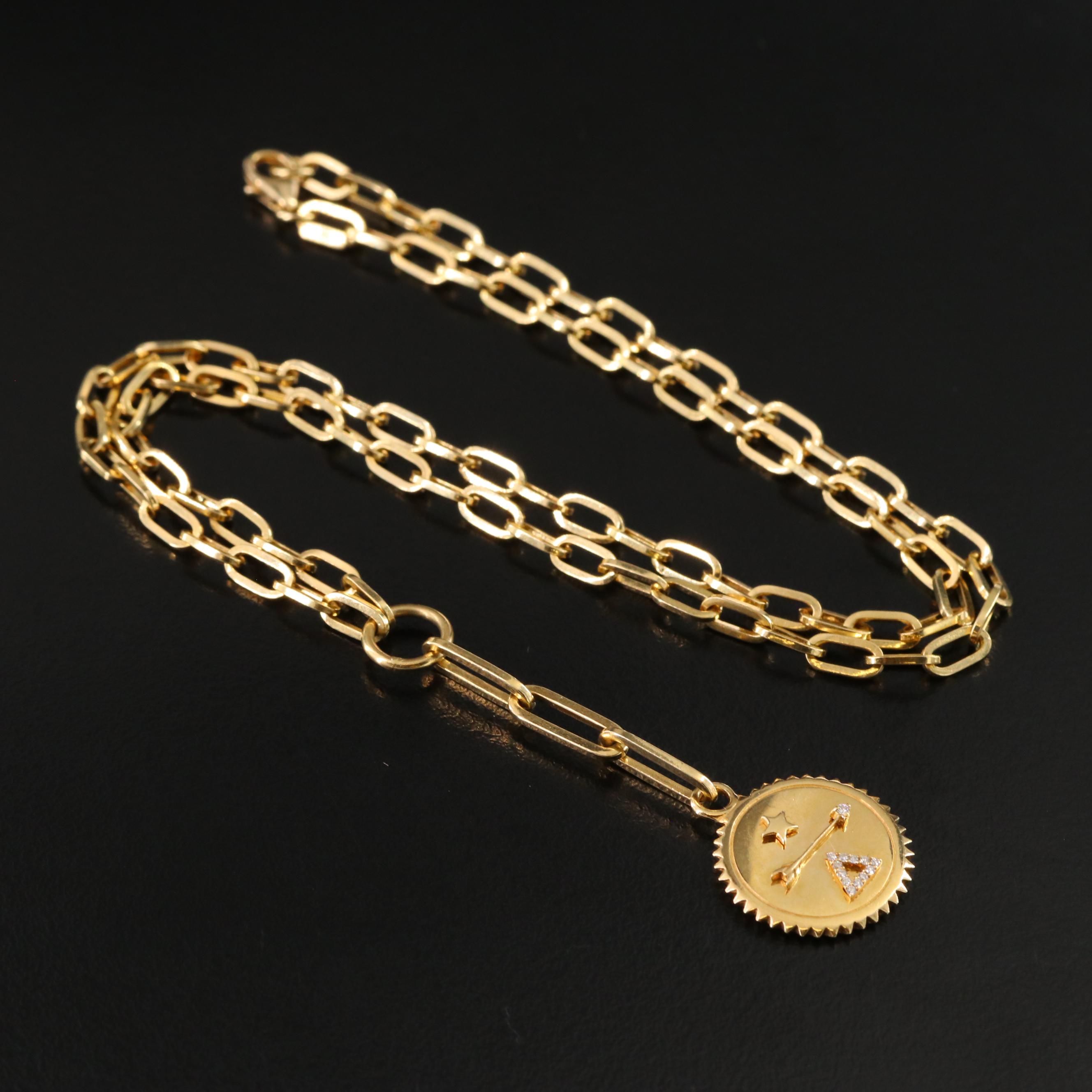 Foundrae Dream 18K 0.04 CTW Diamond Necklace