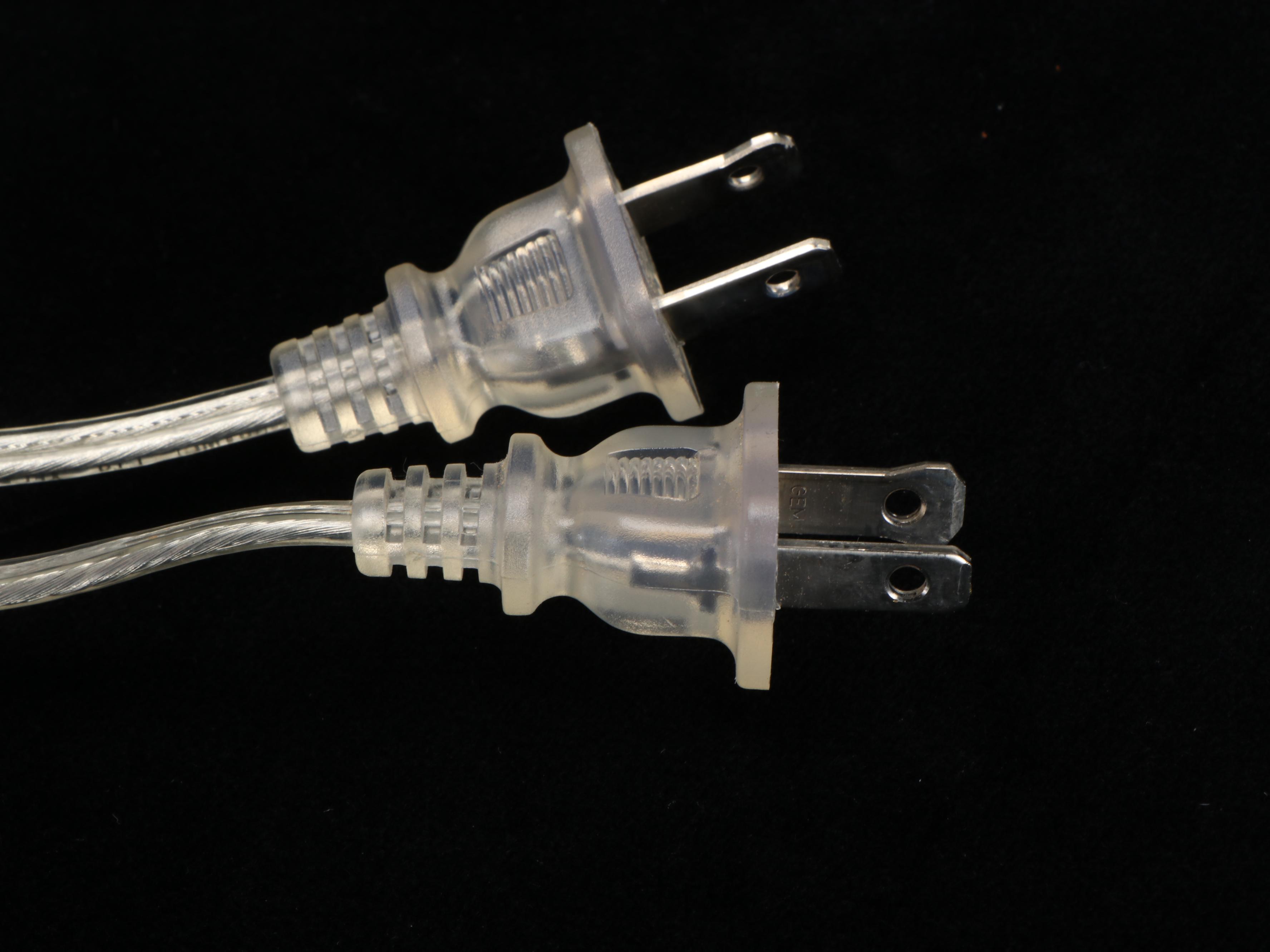 Pair of Antique Six-Arm Crystal Candelabra, Adapted Late 20th Century