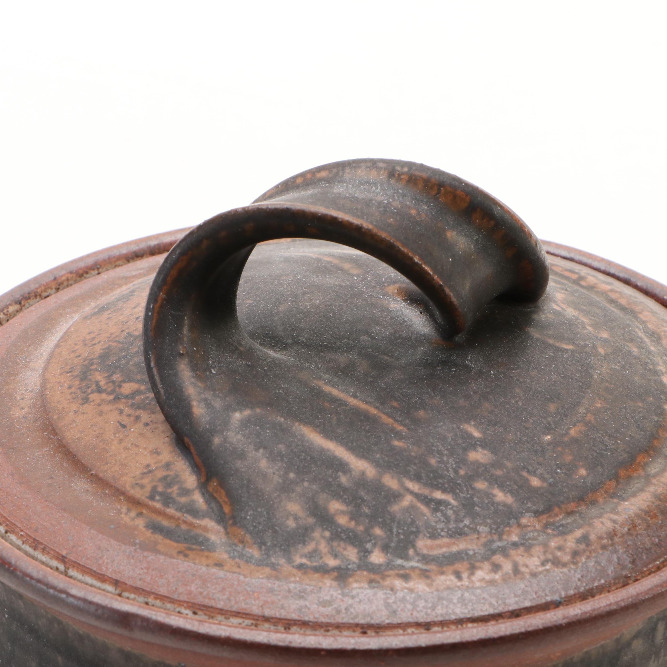 Karen Karnes Earthenware Lidded Vessels