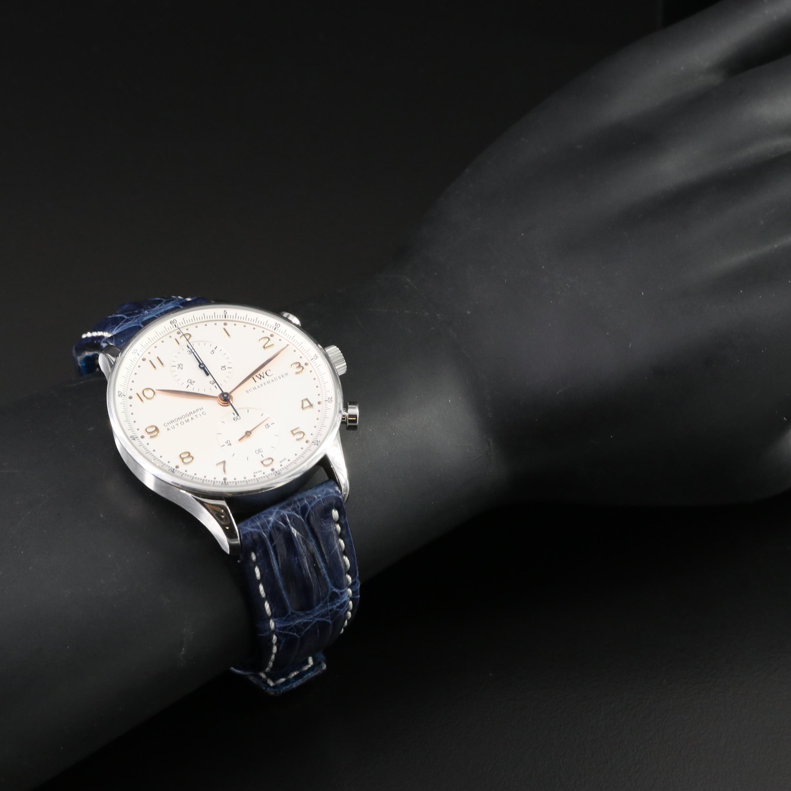 IWC Portuguese Chronograph 41mm Steel Automatic Watch