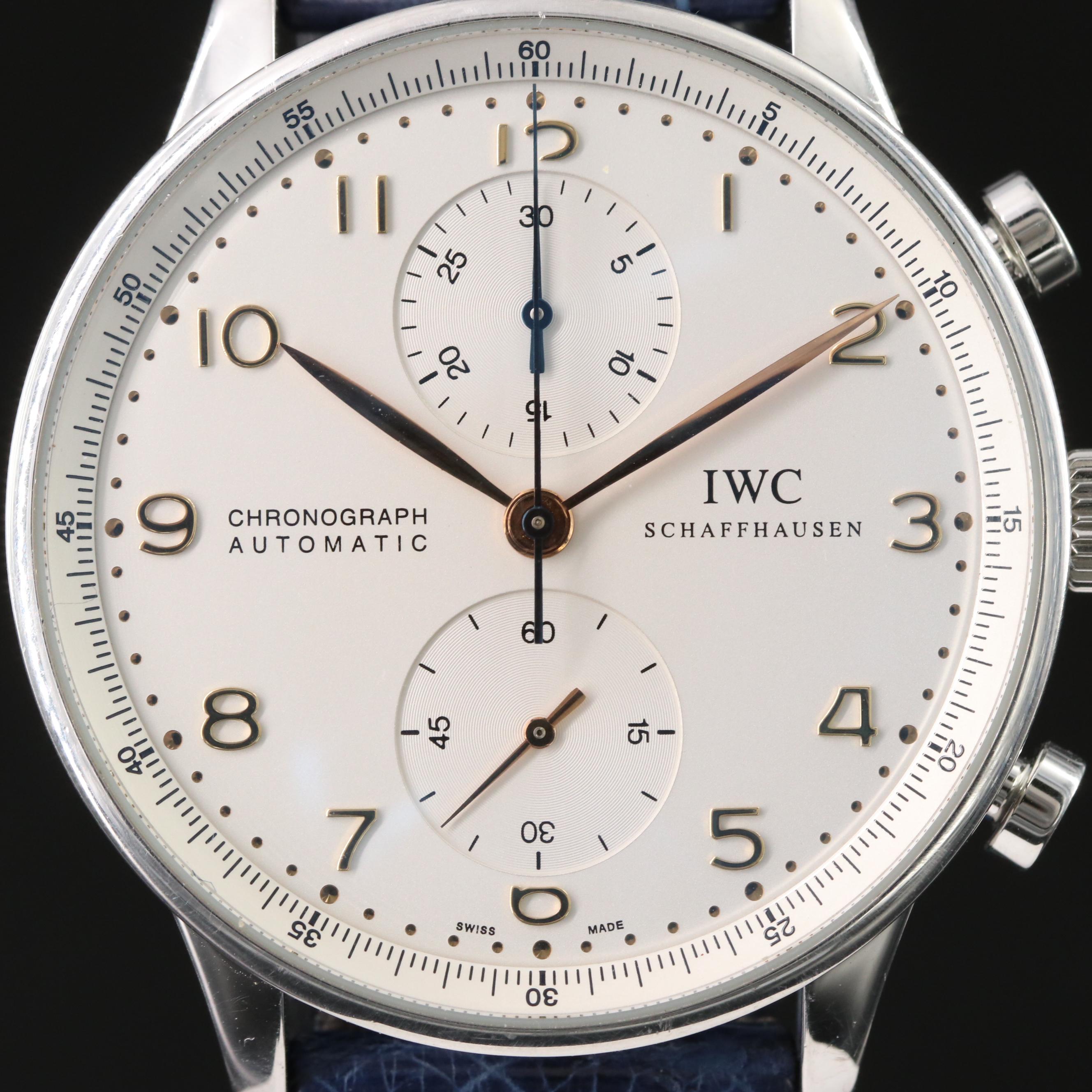 IWC Portuguese Chronograph 41mm Steel Automatic Watch