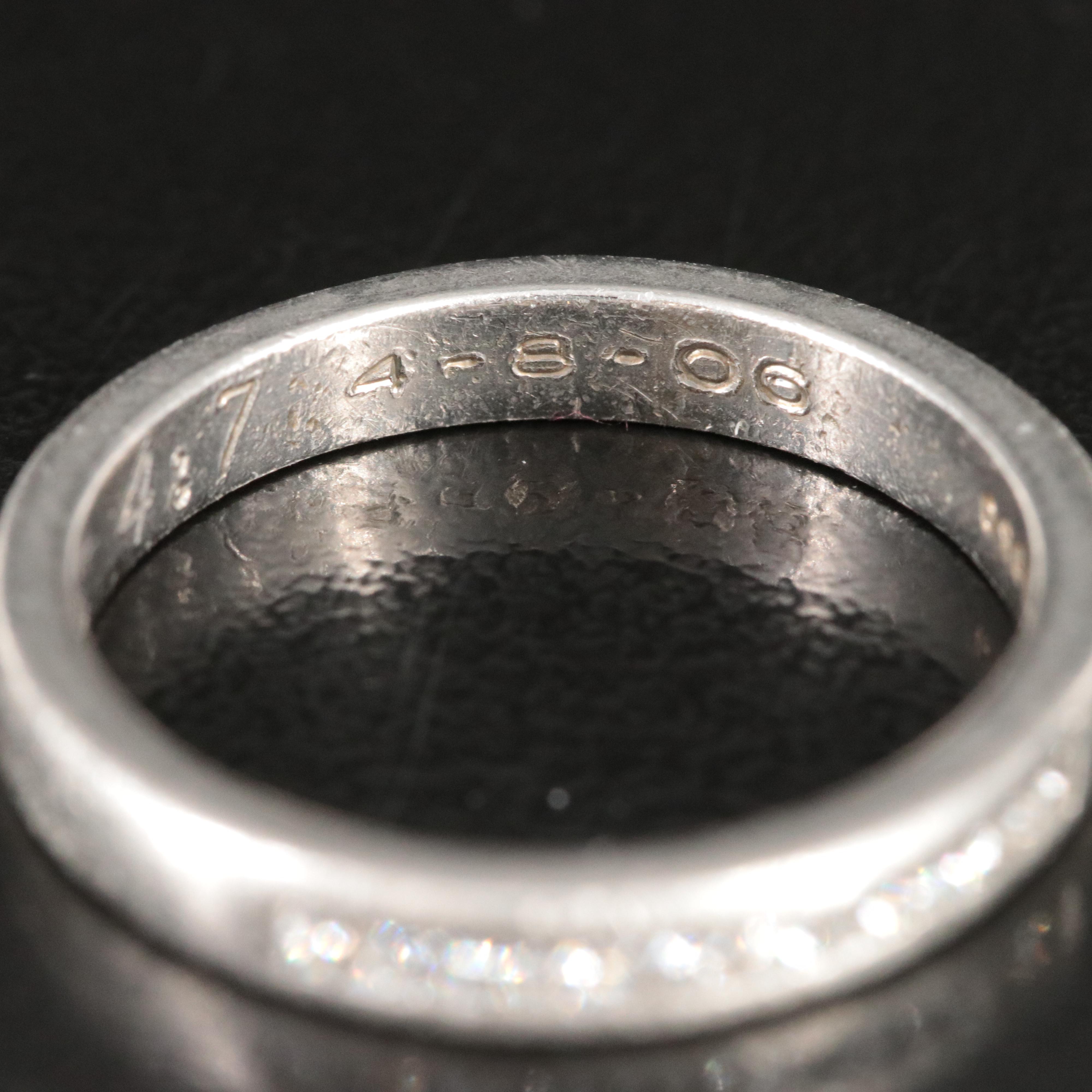 Bailey, Banks & Biddle 1.05 CTW Diamond Ring and Band with Online GIA Report