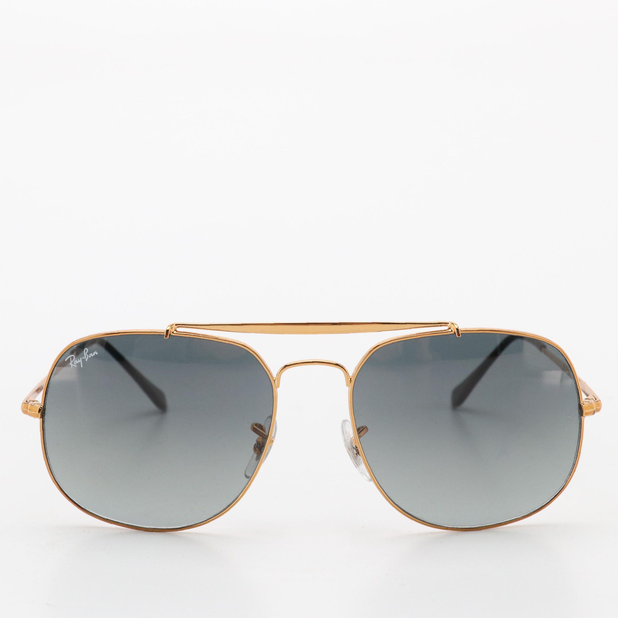 Ray-Ban RB3561 Square Aviator Sunglasses with Case