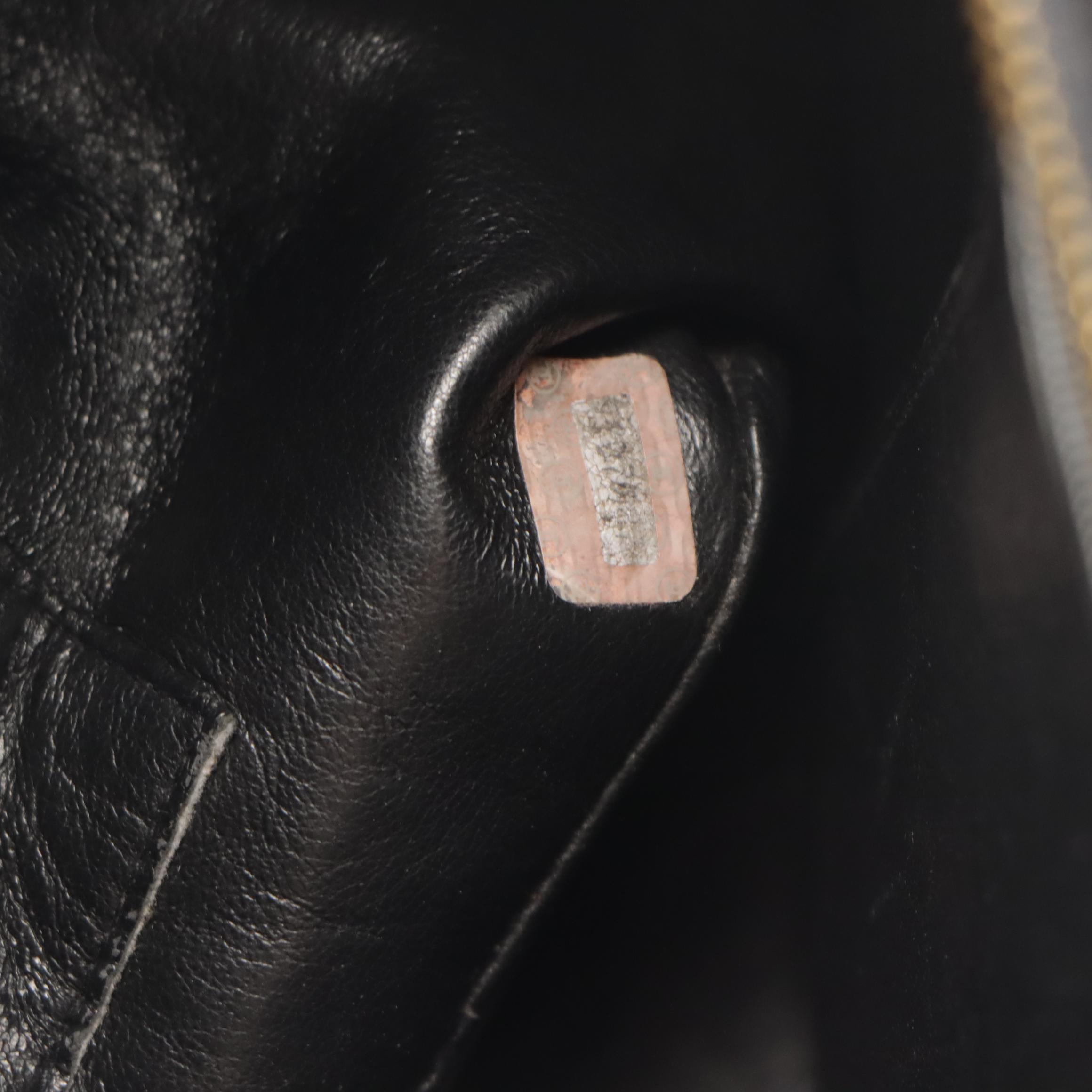 Chanel Medallion Tote in Black Quilted Lambskin Leather