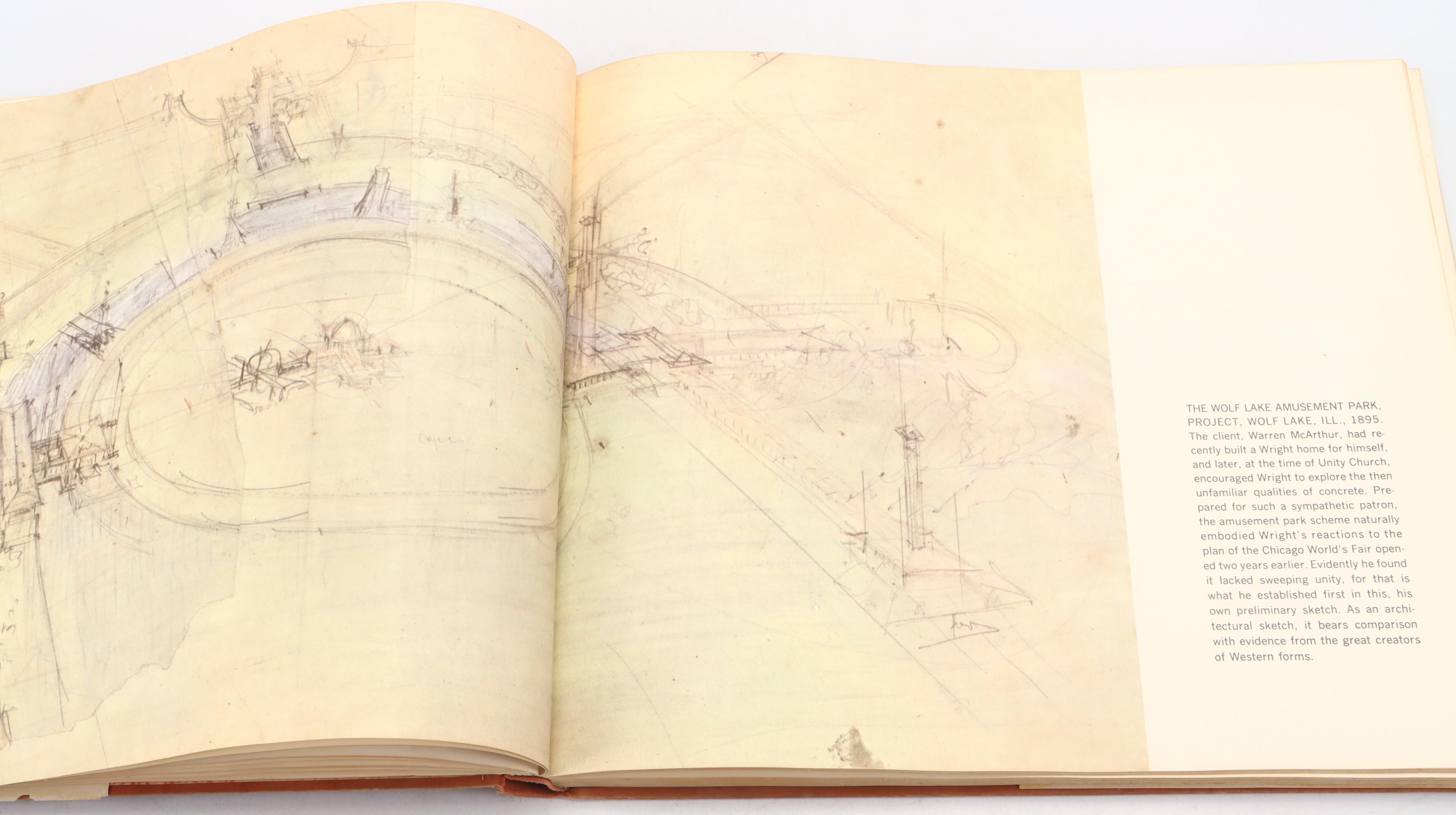"Frank Lloyd Wright: Drawings for a Living Architecture" by Giuseppe Samonà