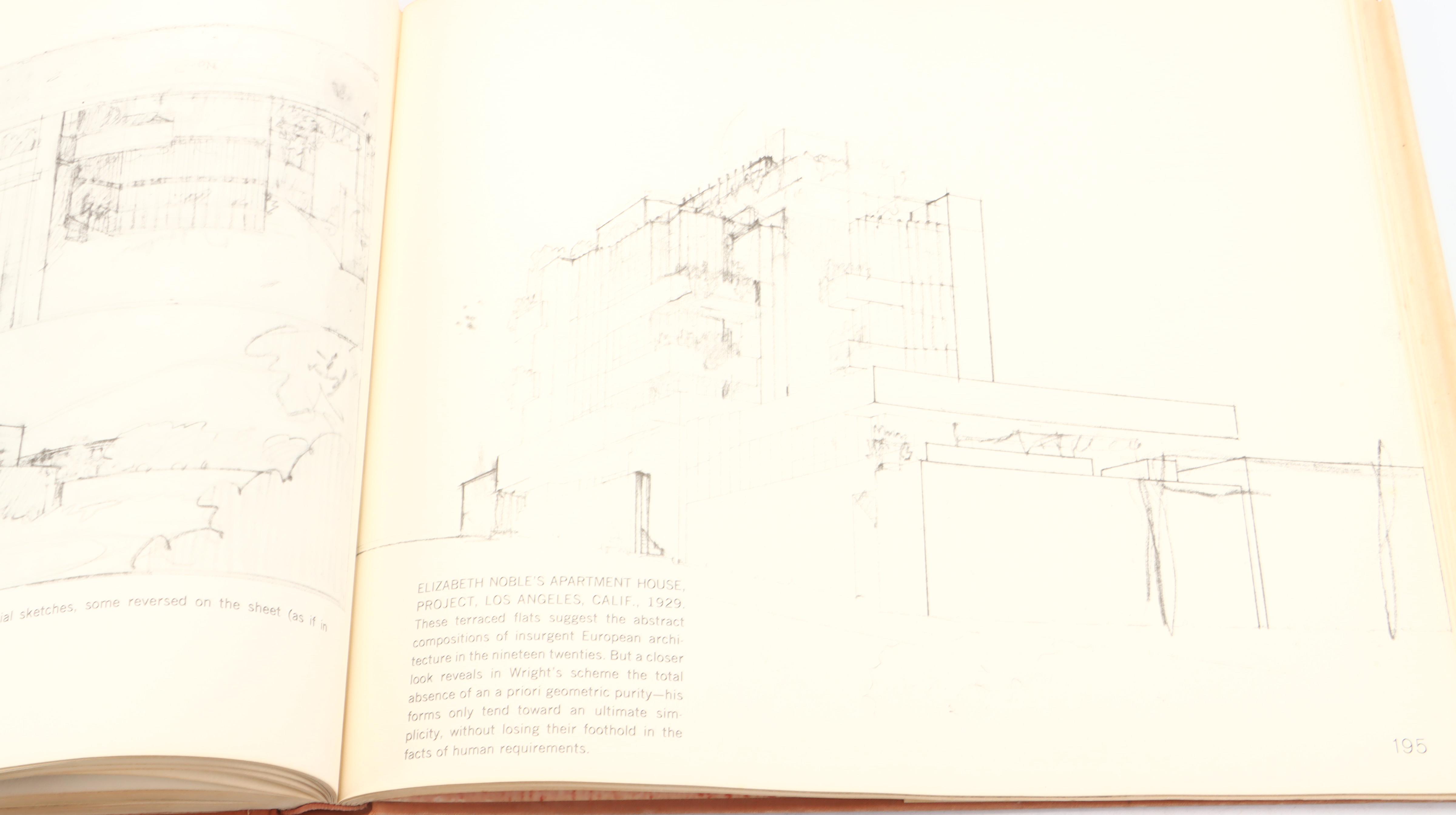 "Frank Lloyd Wright: Drawings for a Living Architecture" by Giuseppe Samonà