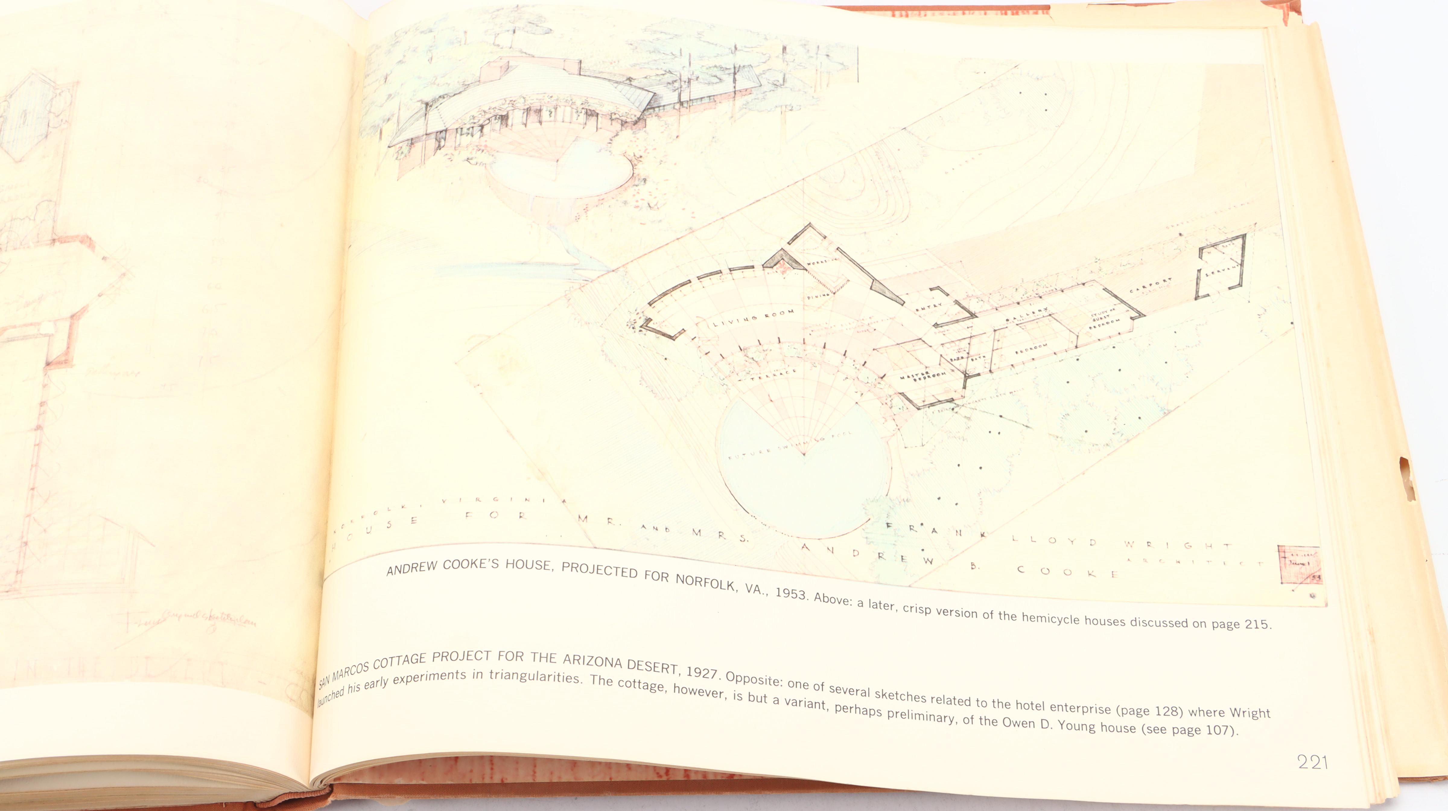 "Frank Lloyd Wright: Drawings for a Living Architecture" by Giuseppe Samonà