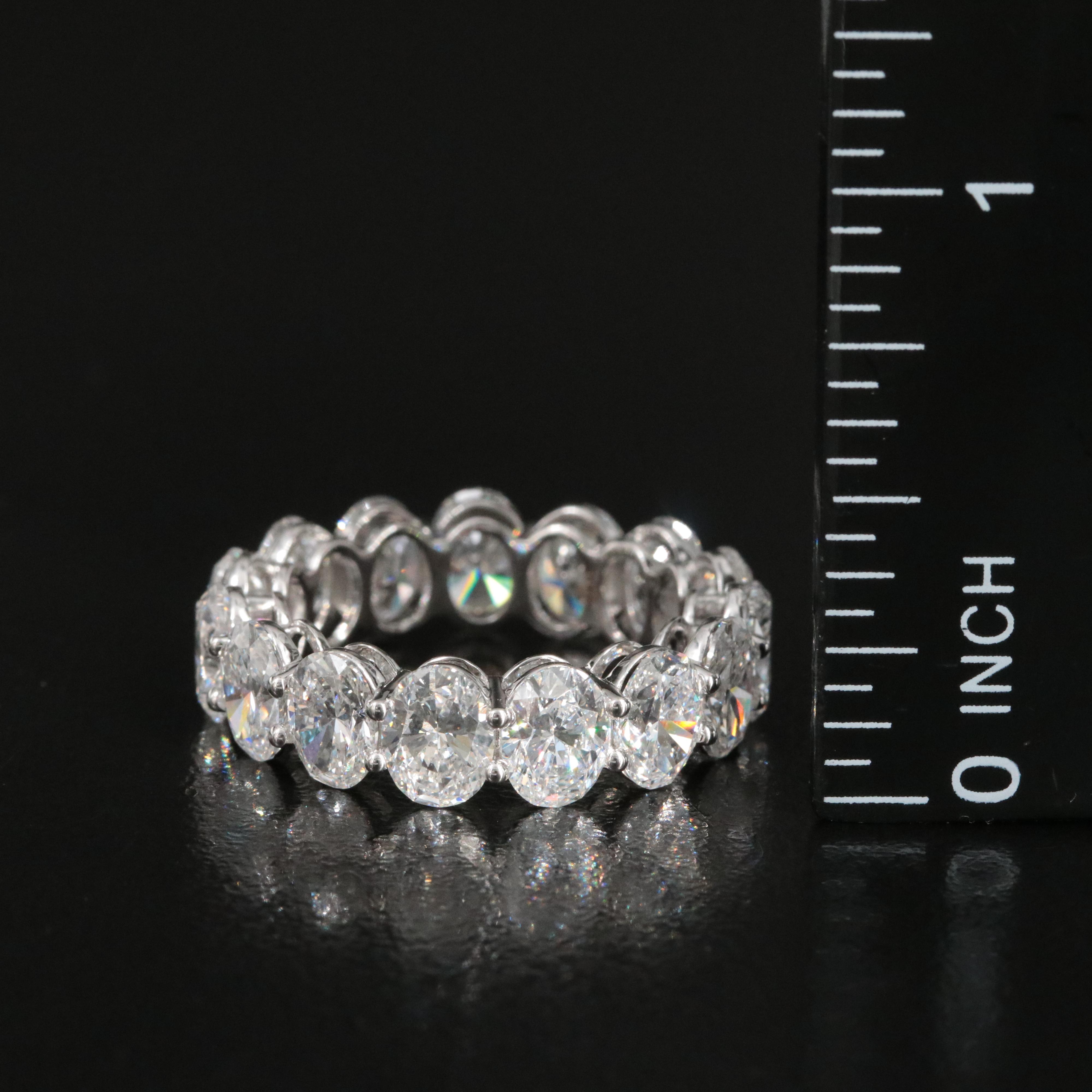 14K 7.83 CTW Lab Grown Diamond Eternity Band