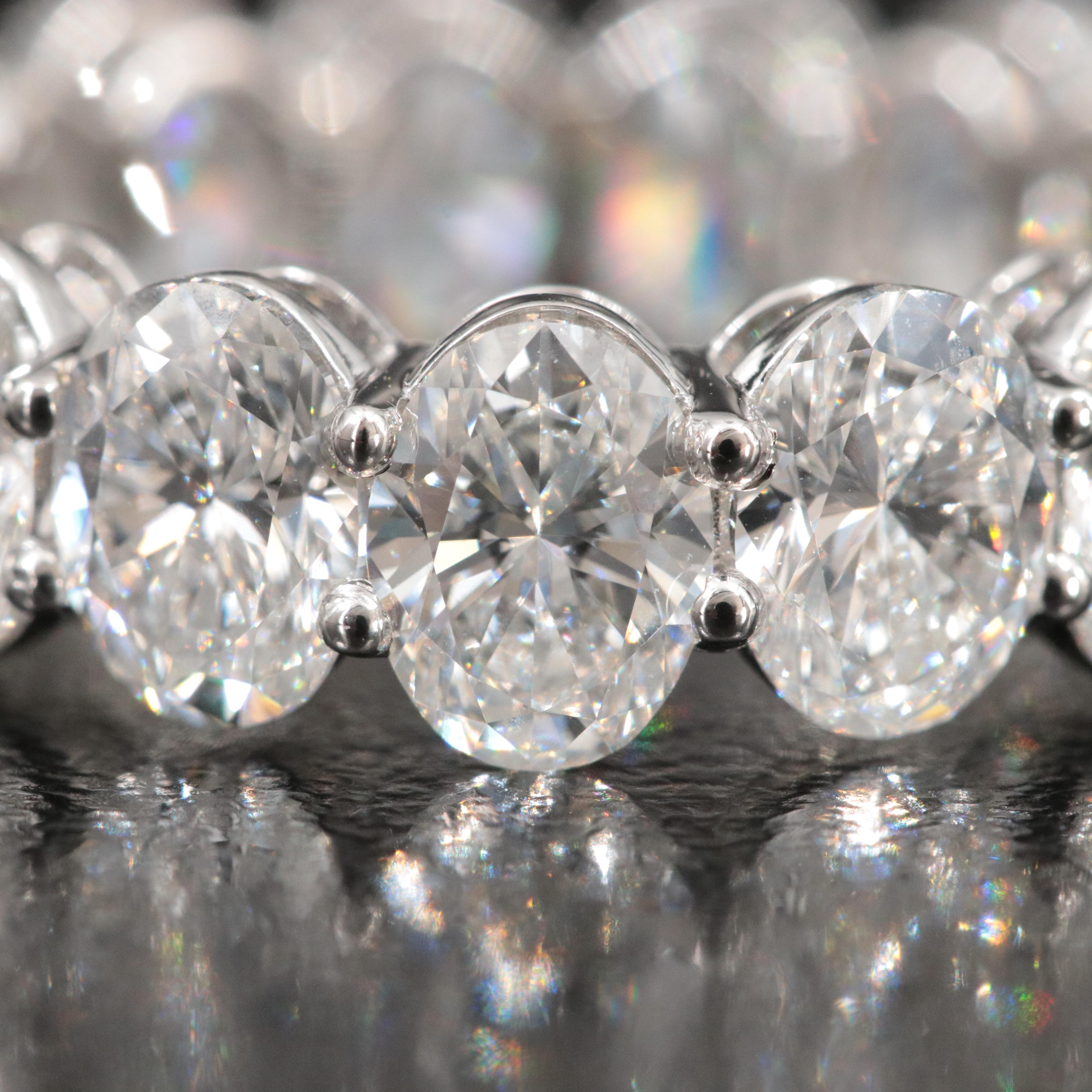 14K 7.83 CTW Lab Grown Diamond Eternity Band