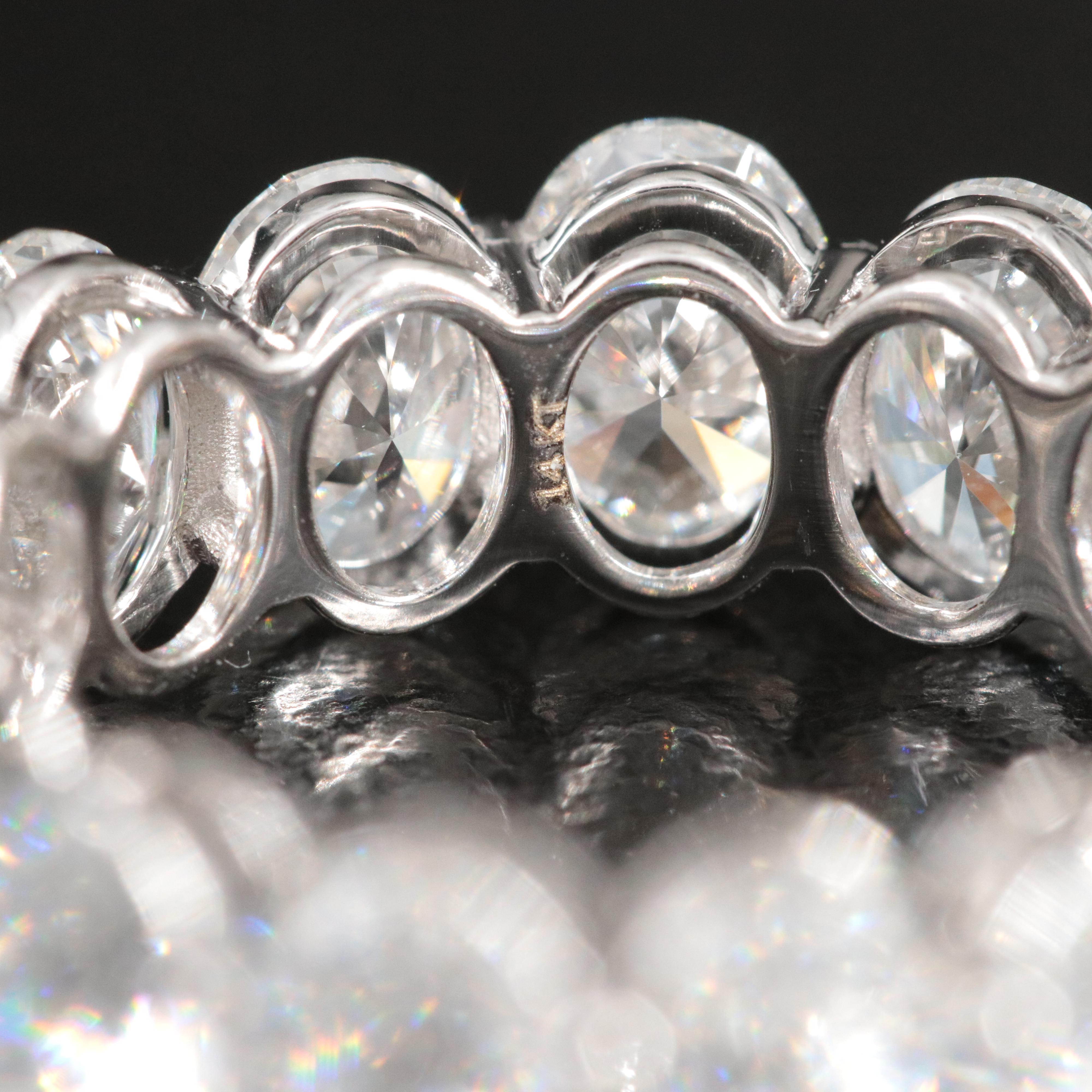 14K 7.83 CTW Lab Grown Diamond Eternity Band
