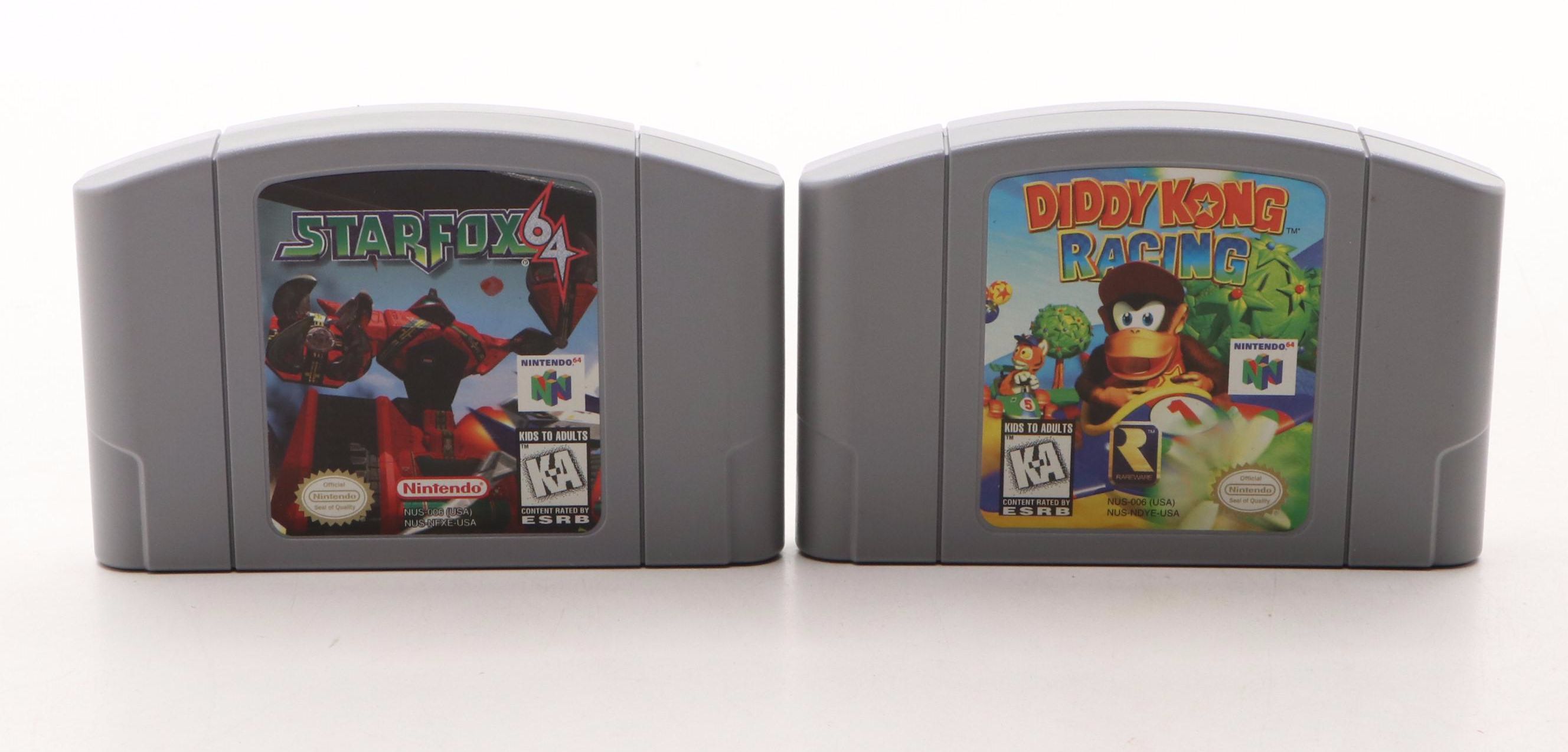Nintendo 64 Games with Star Fox 64, Super Smash Bros. and Mario Kart 64