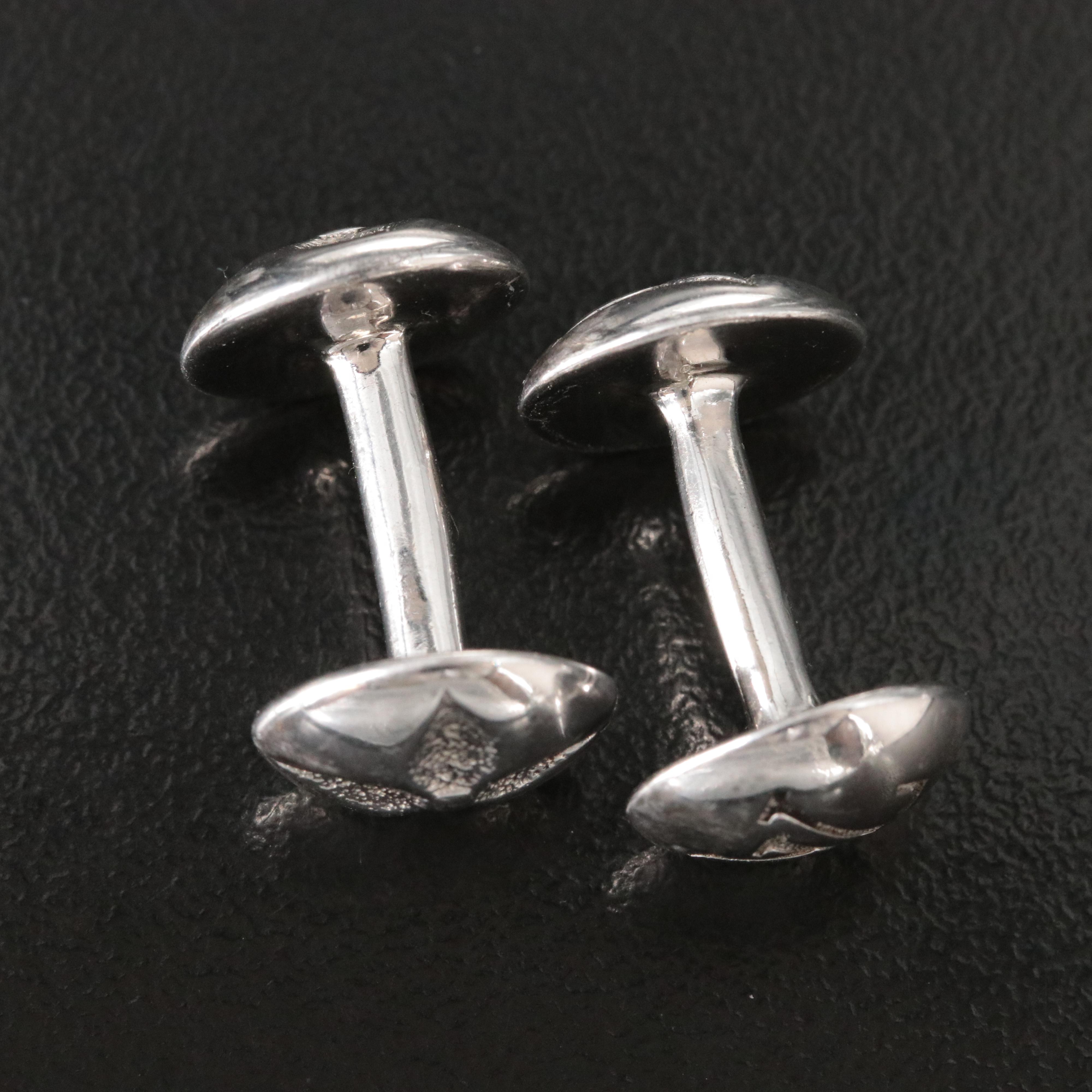 Louis Vuitton Sterling  Monogram Cufflinks