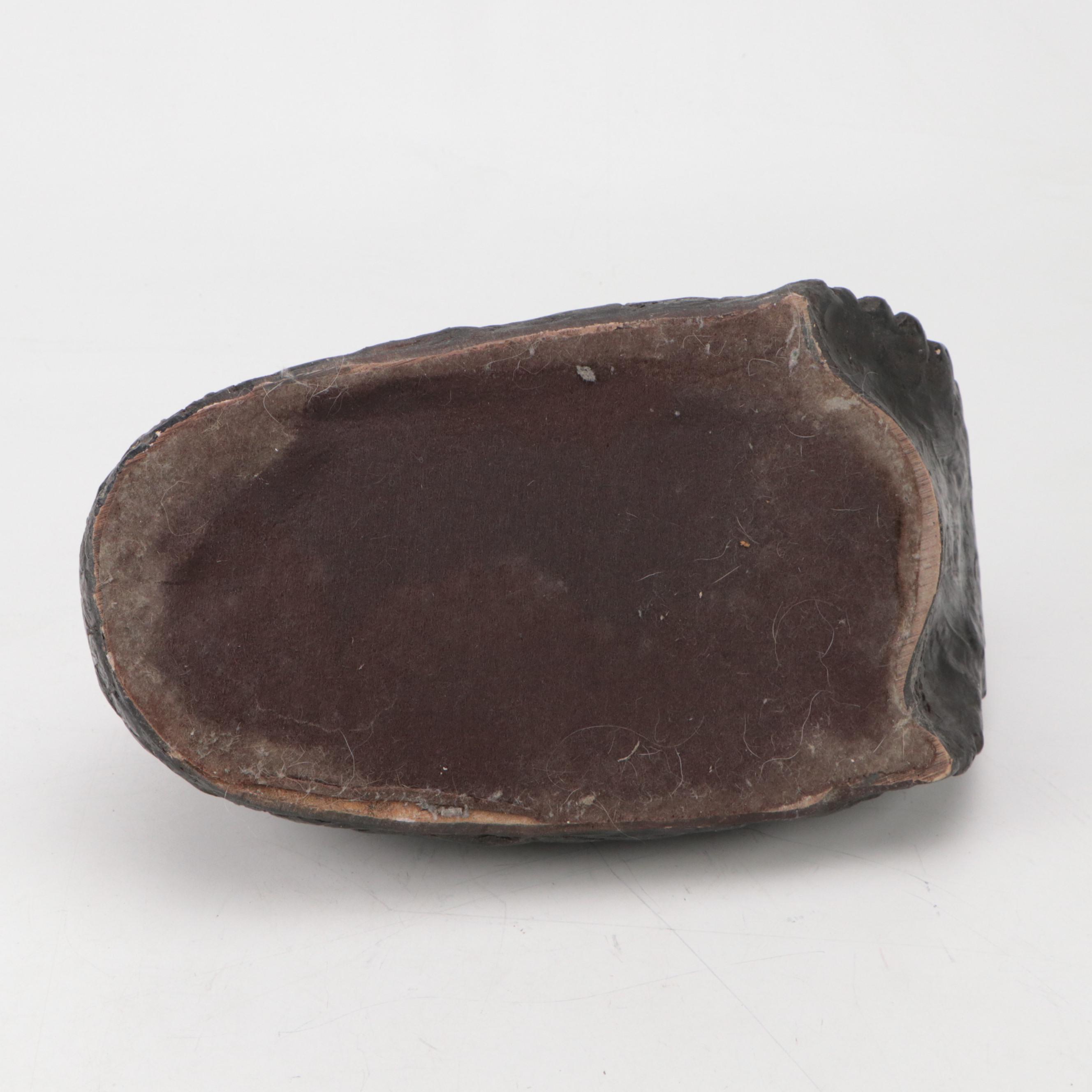 Canadian Artist Signed Carved Wood & Painted Loon Decoy Figure