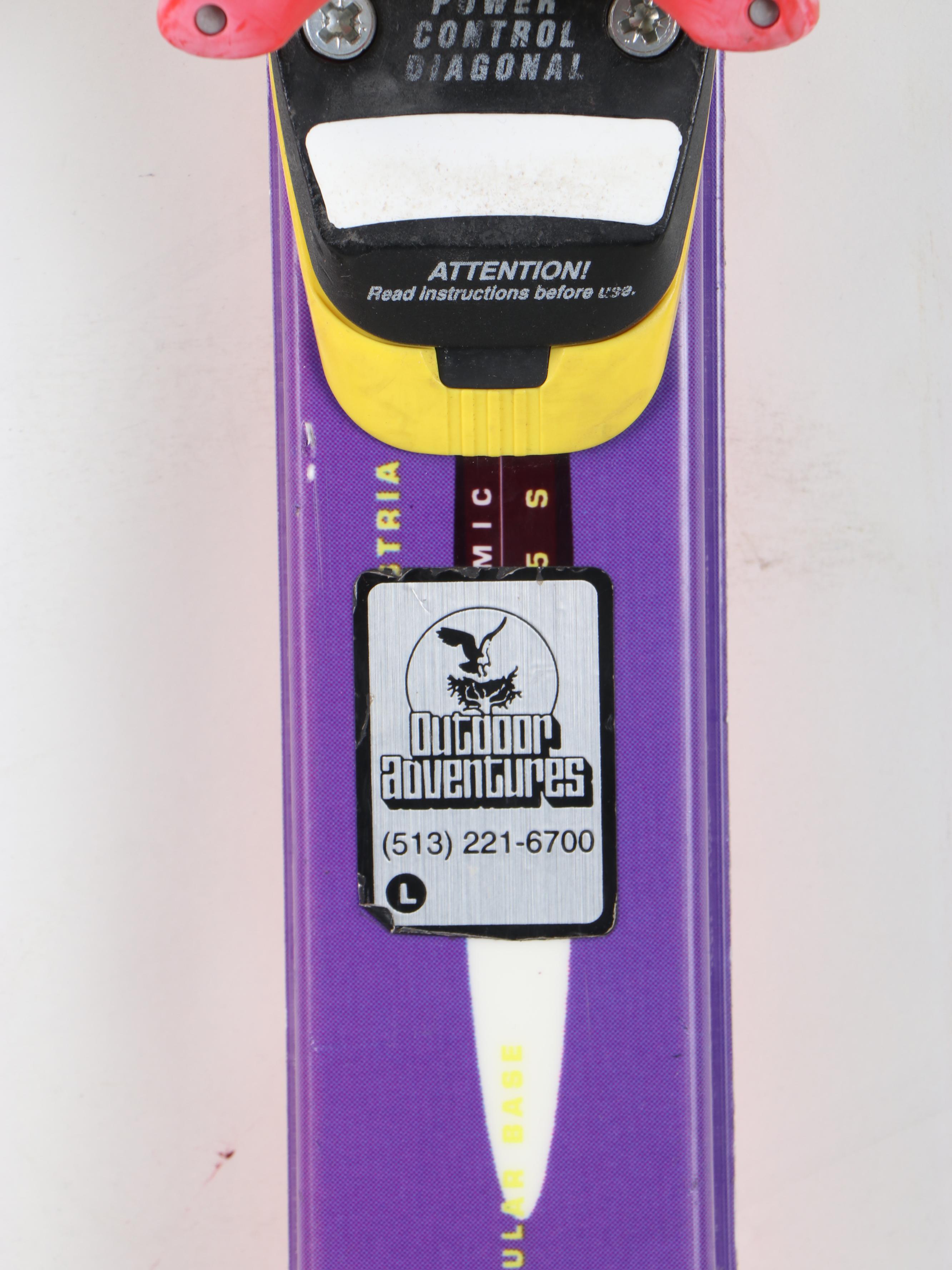 Kneissl Ergo Skis with Scott and Other Ski Poles