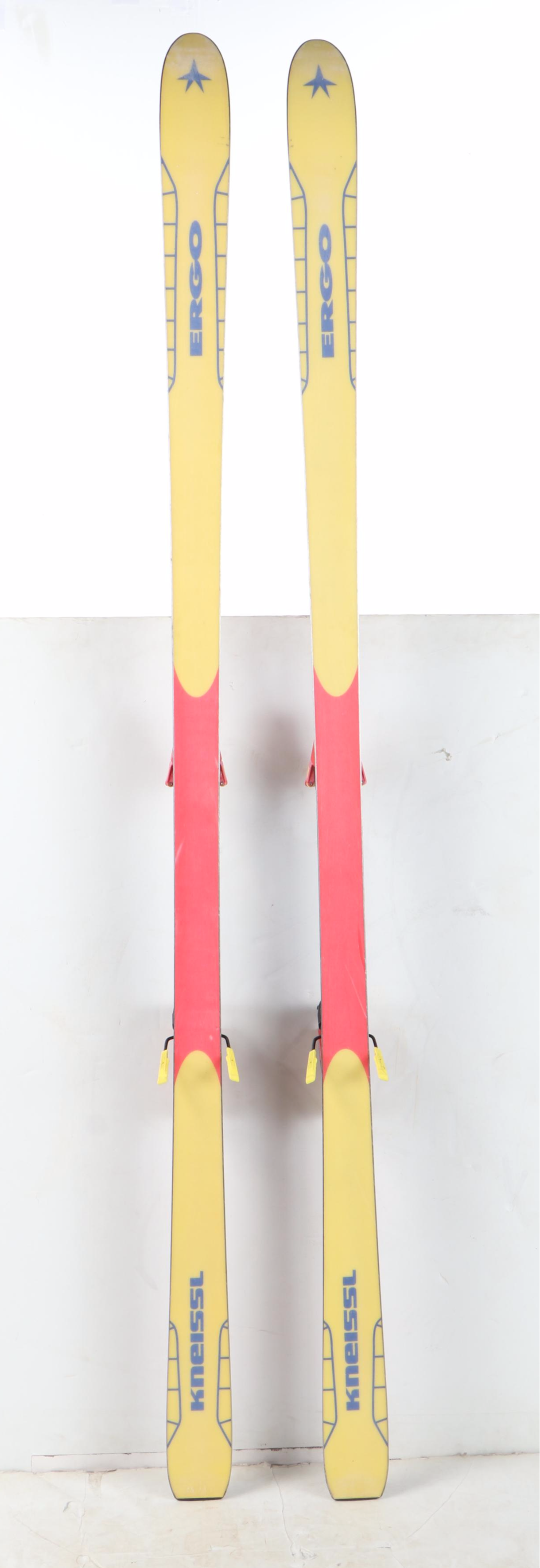 Kneissl Ergo Skis with Scott and Other Ski Poles