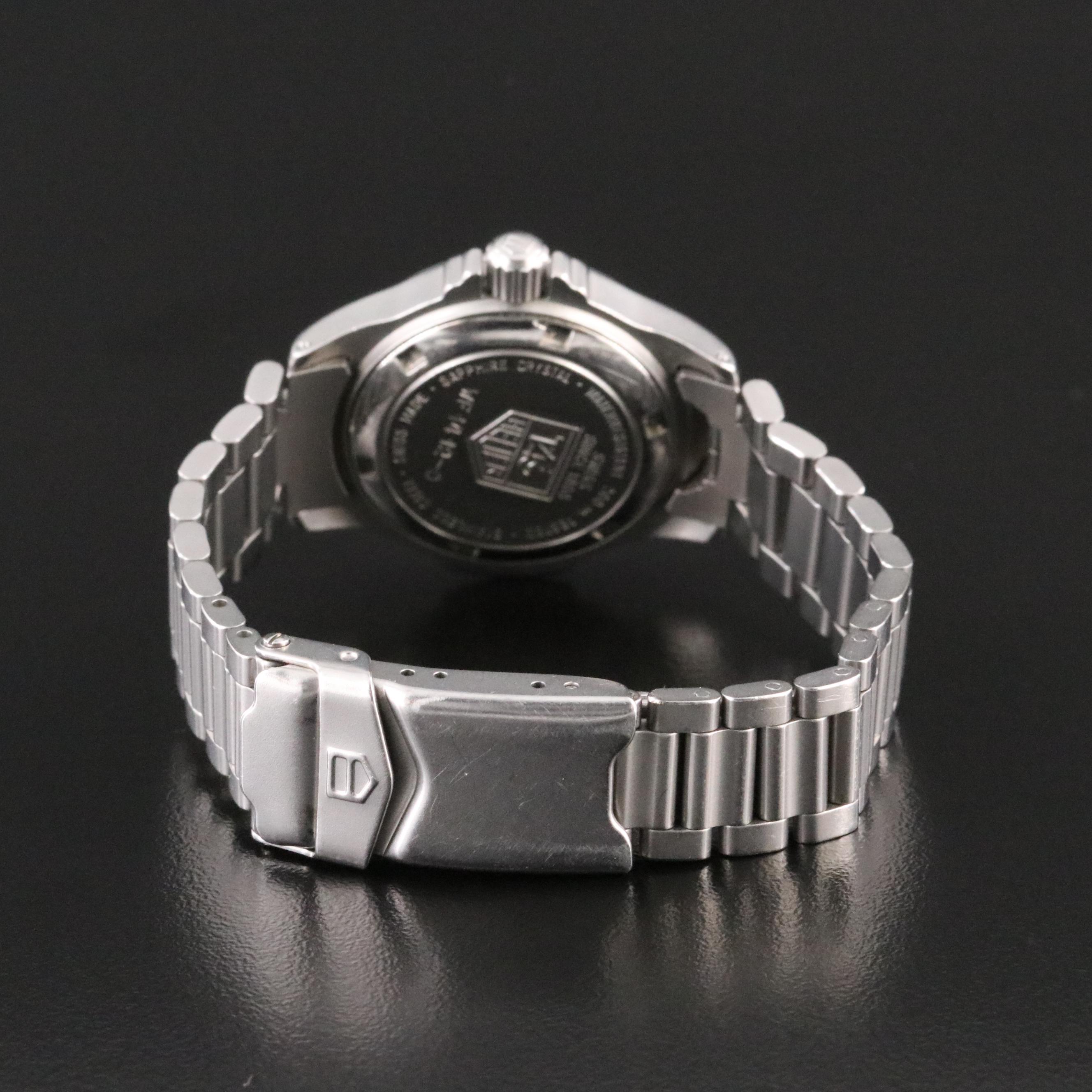 TAG Heuer 4000 Series WF1412-0 White 28mm Steel Quartz Watch