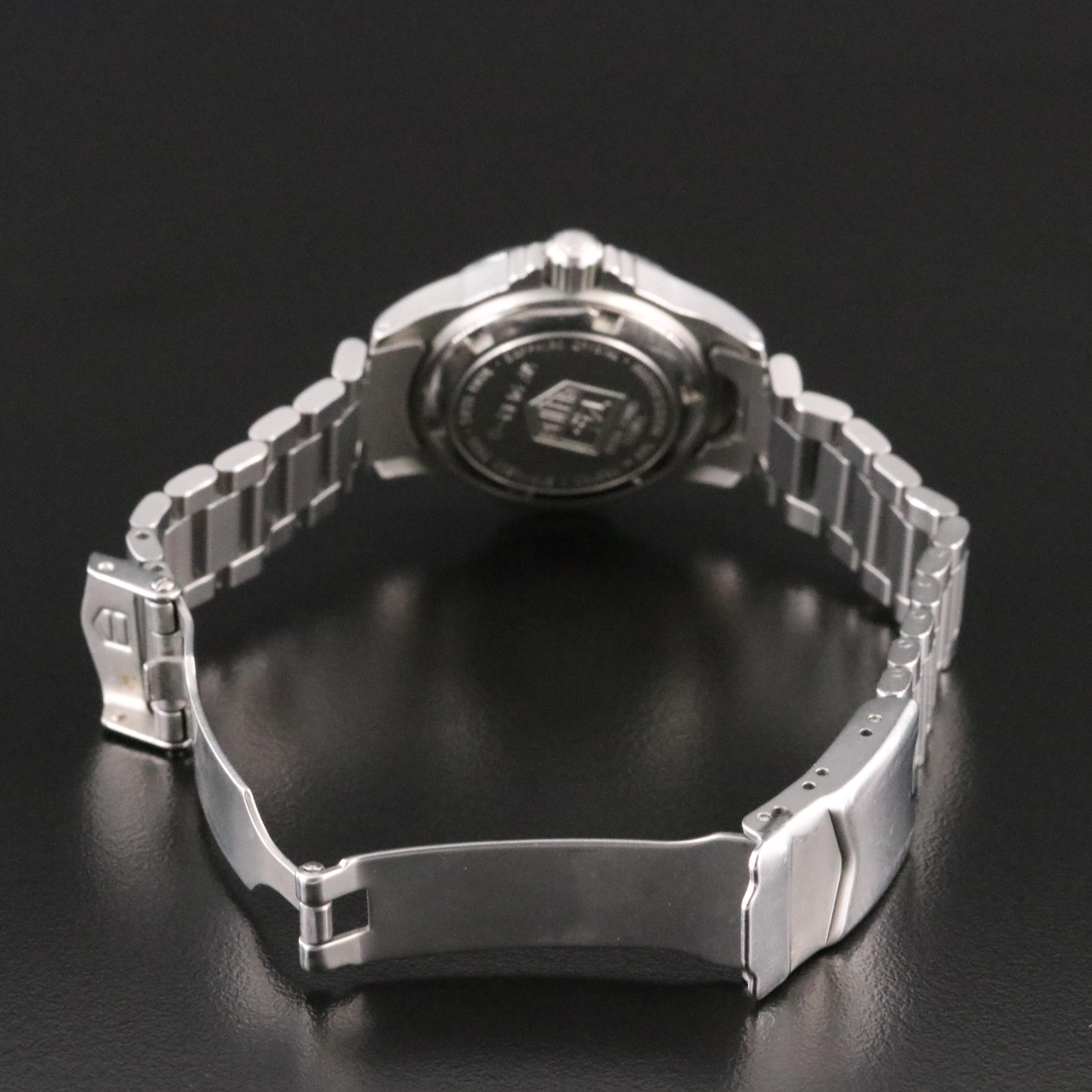 TAG Heuer 4000 Series WF1412-0 White 28mm Steel Quartz Watch