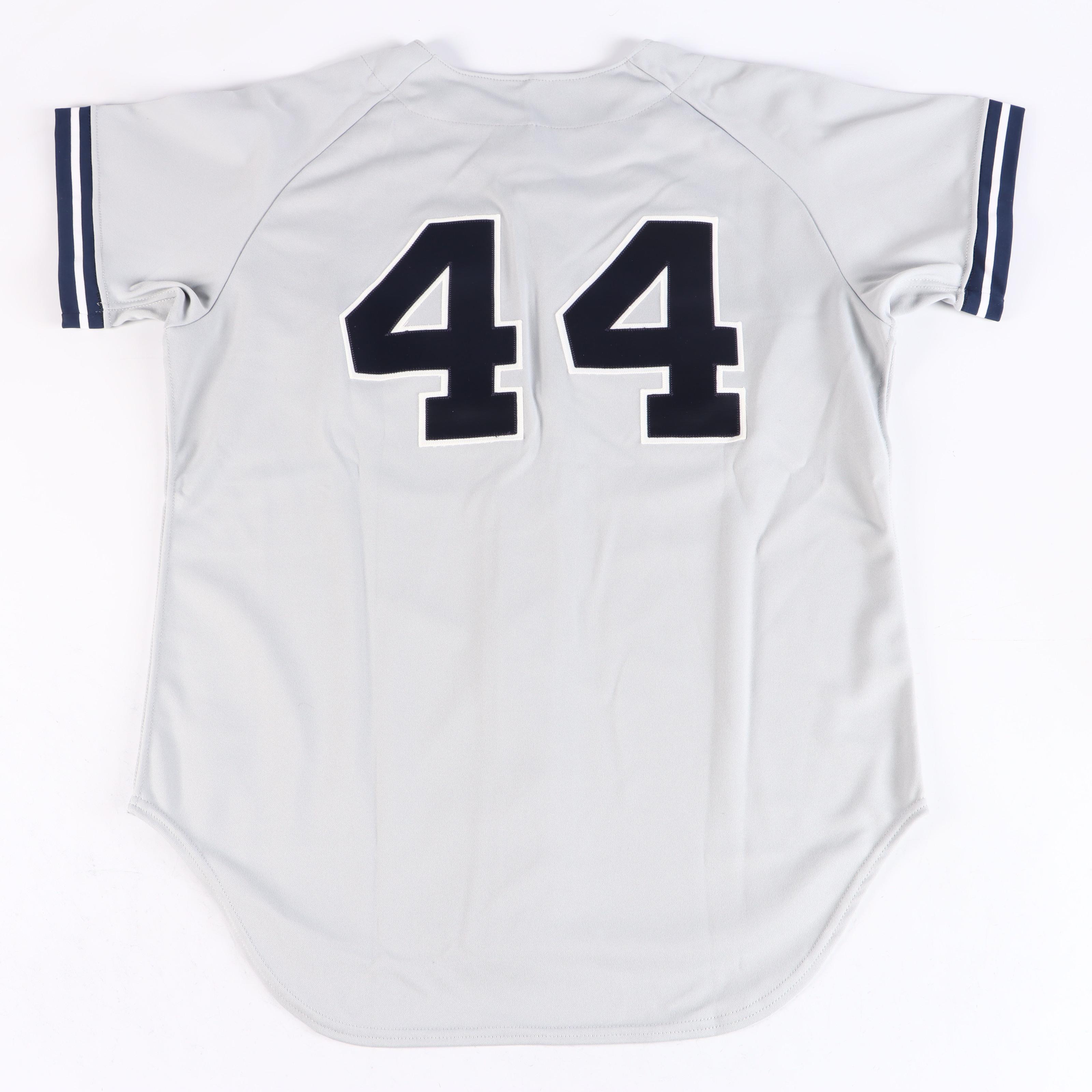 Reggie Jackson Signed Rawlings New York Yankees Baseball Jersey