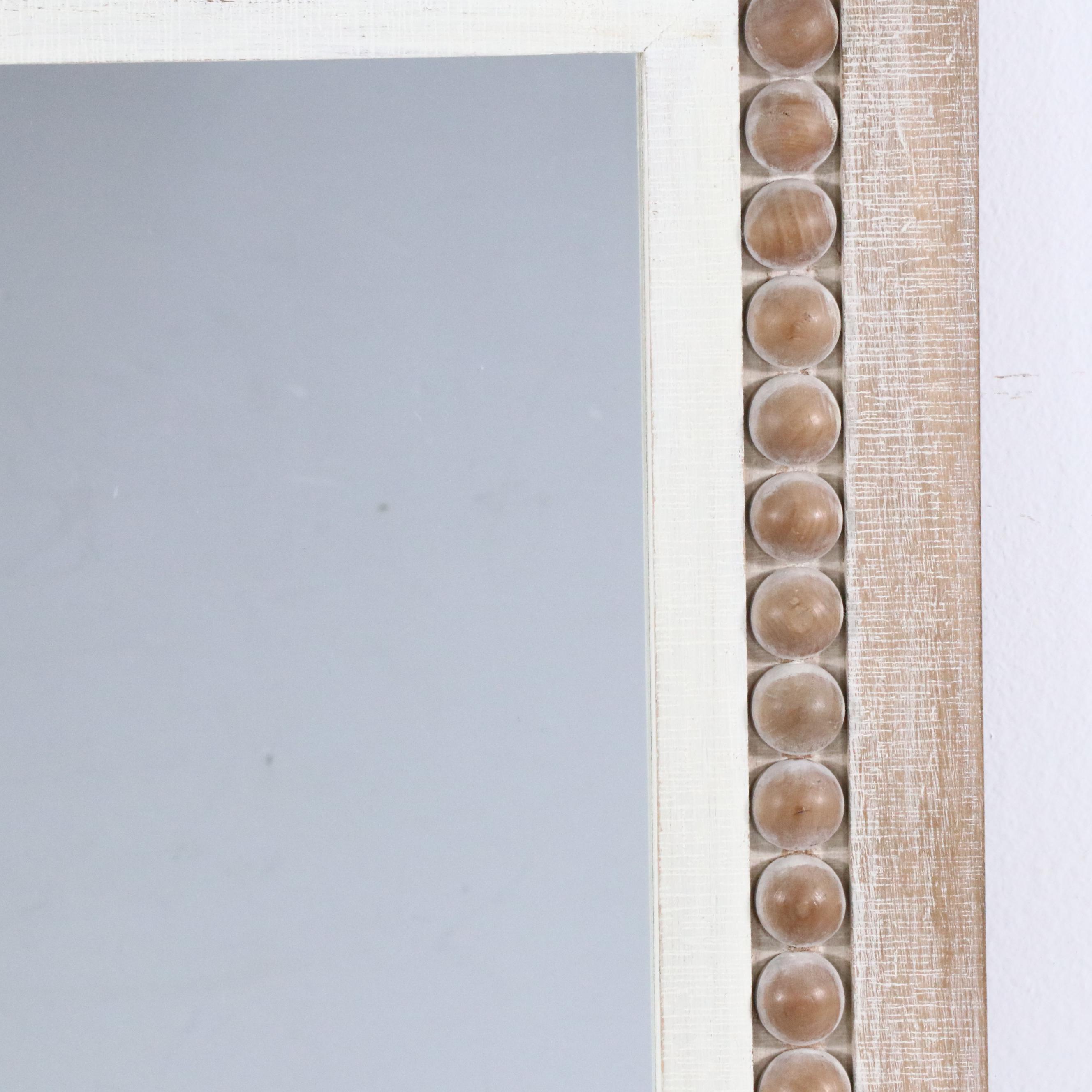 The Spring Shop Wooden Wall Mirror