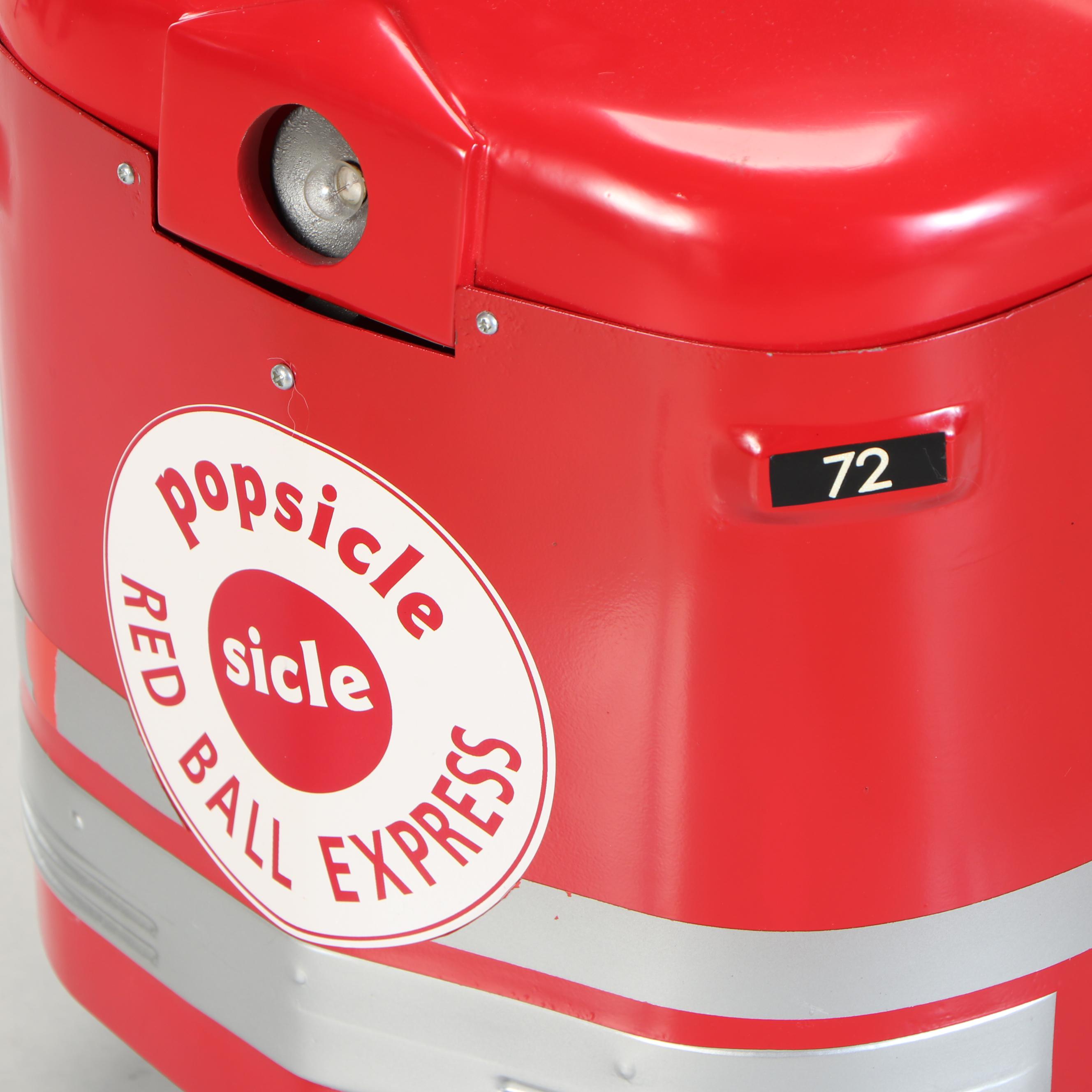 Doepke Popsicle Red Ball Express Ride-On Toy