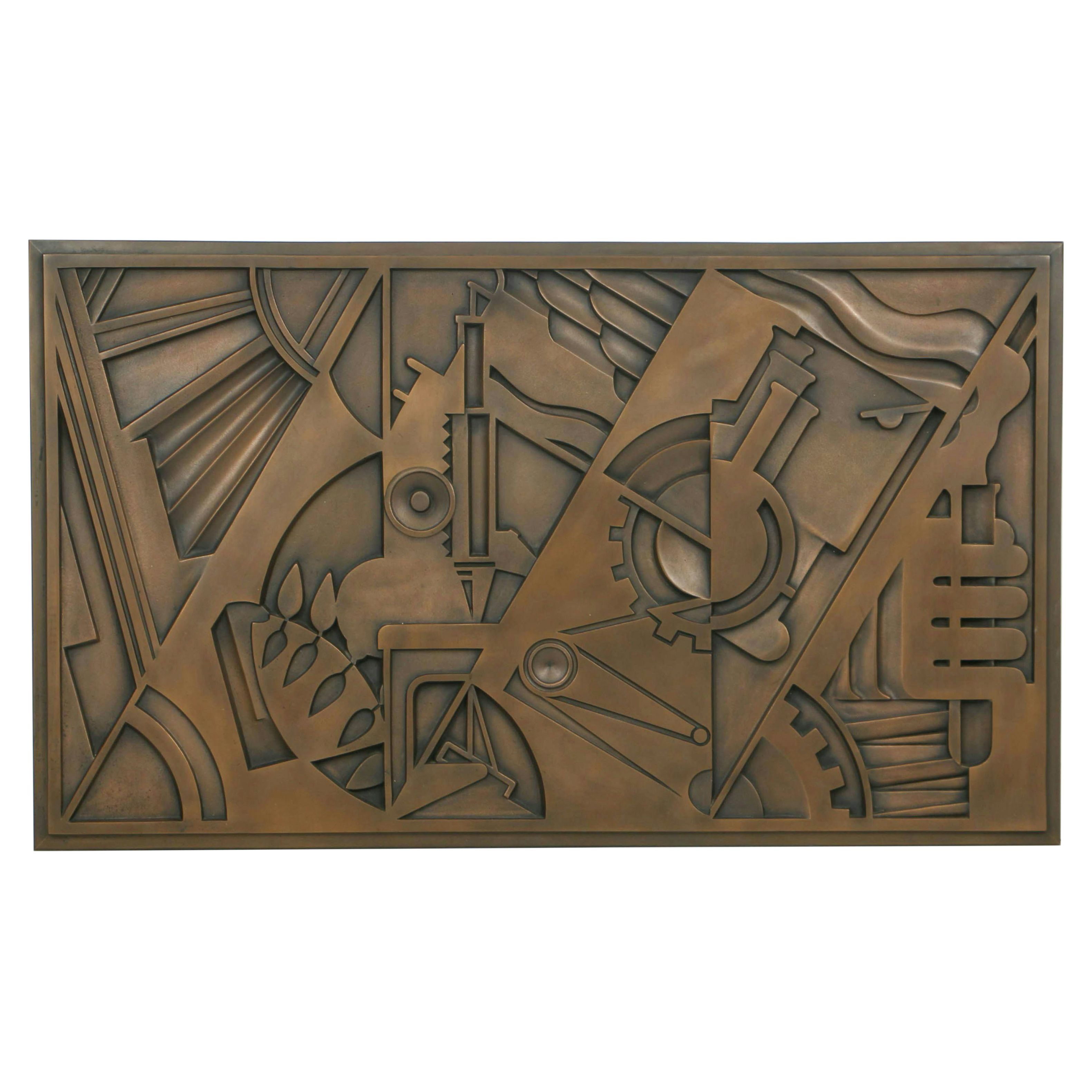 Roy Lichtenstein Bronze Sculpture "Peace Through Chemistry Bronze"