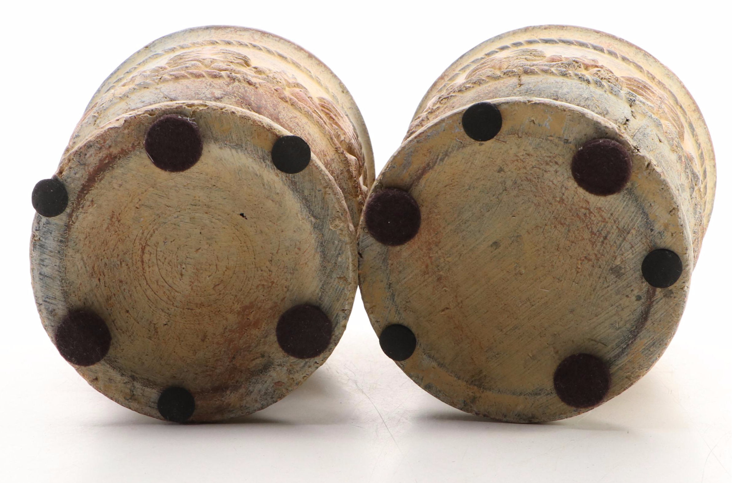 Metal Bunny and Bee Garden Signs, Ceramic Footed Planters and More Garden Décor