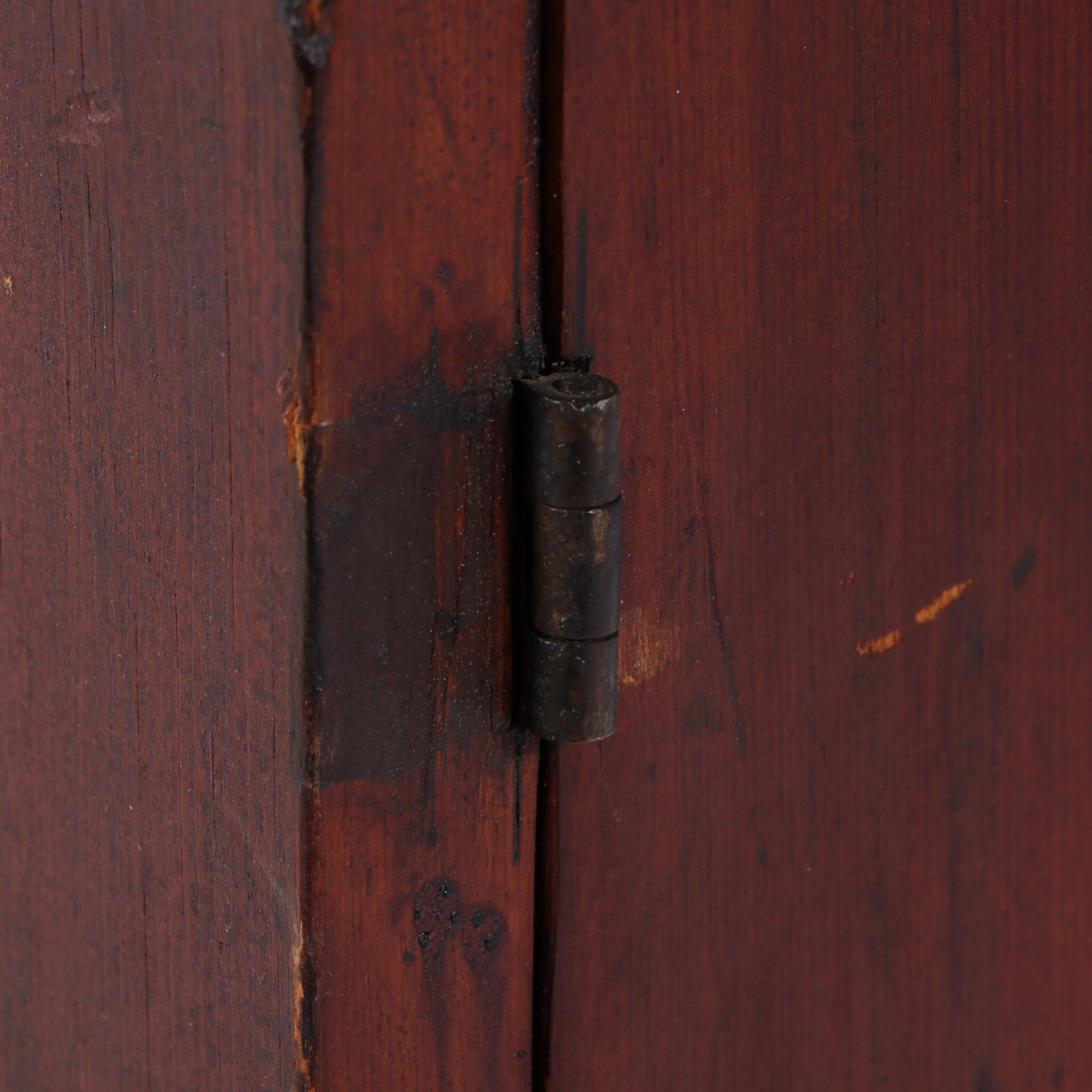 Early American Style Pine Cupboard, 19th Century