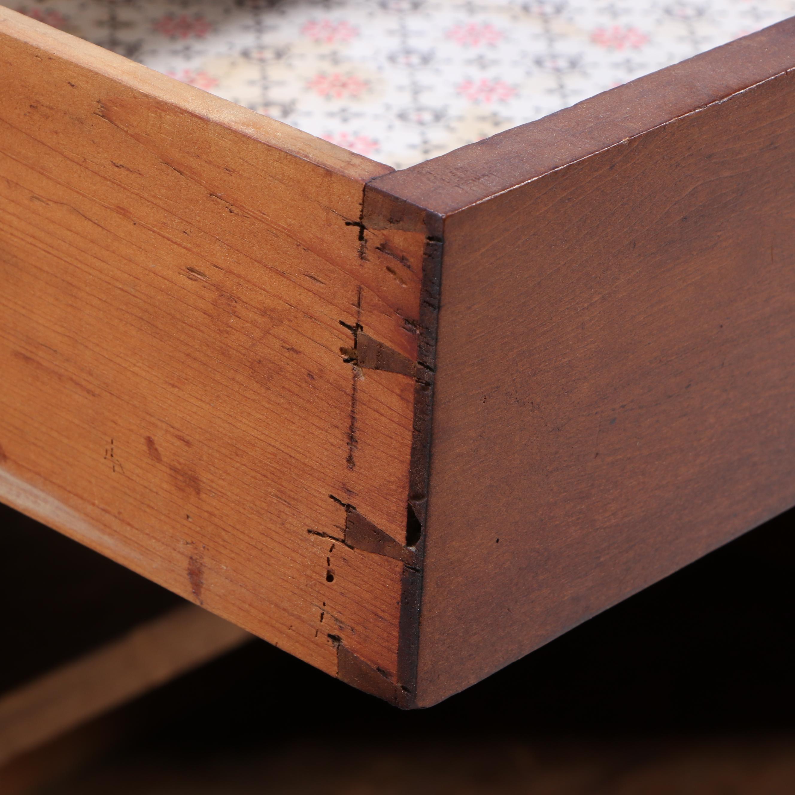 Early American Style Pine Cupboard, 19th Century