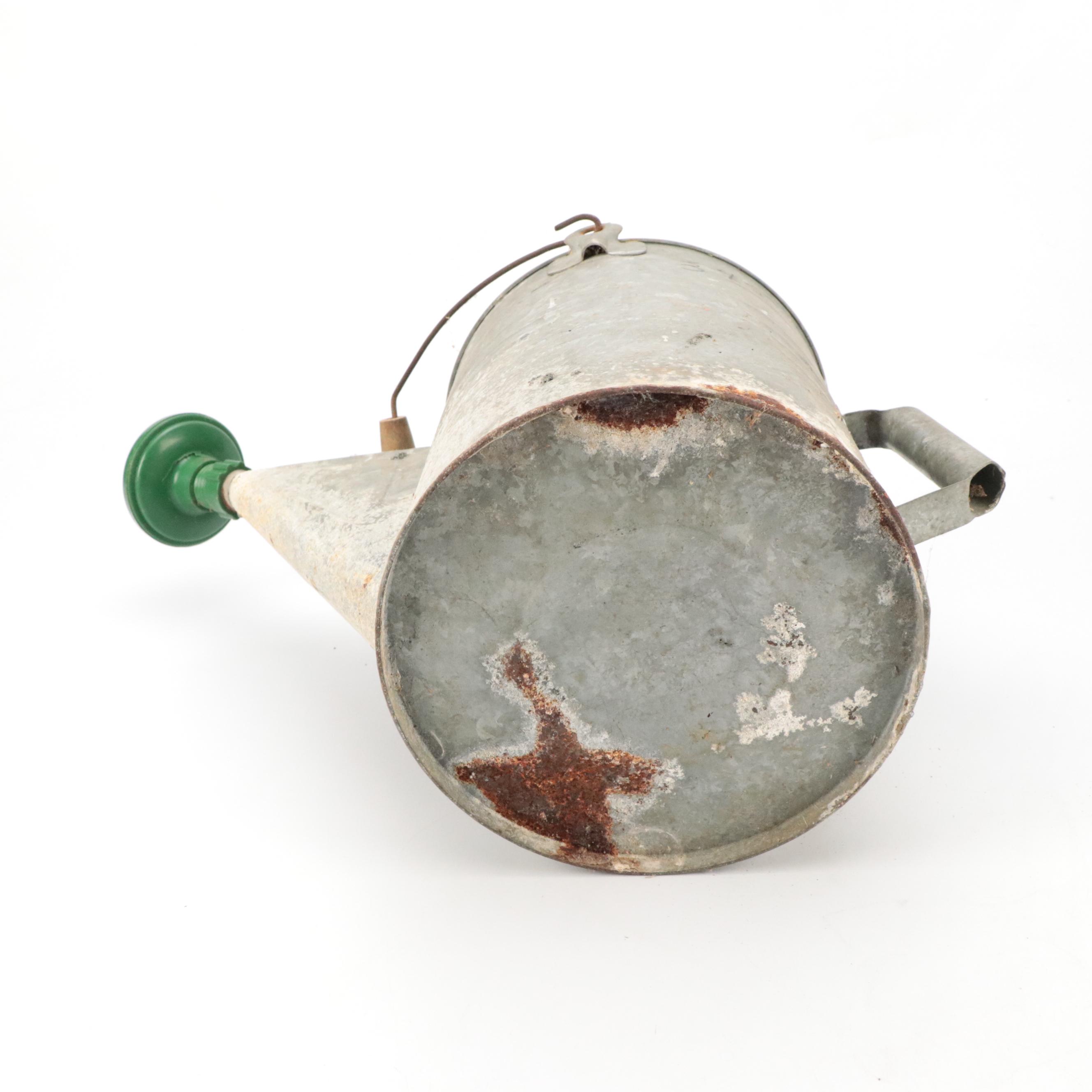 Metal Watering Can with Embosse Terracotta Planter and More