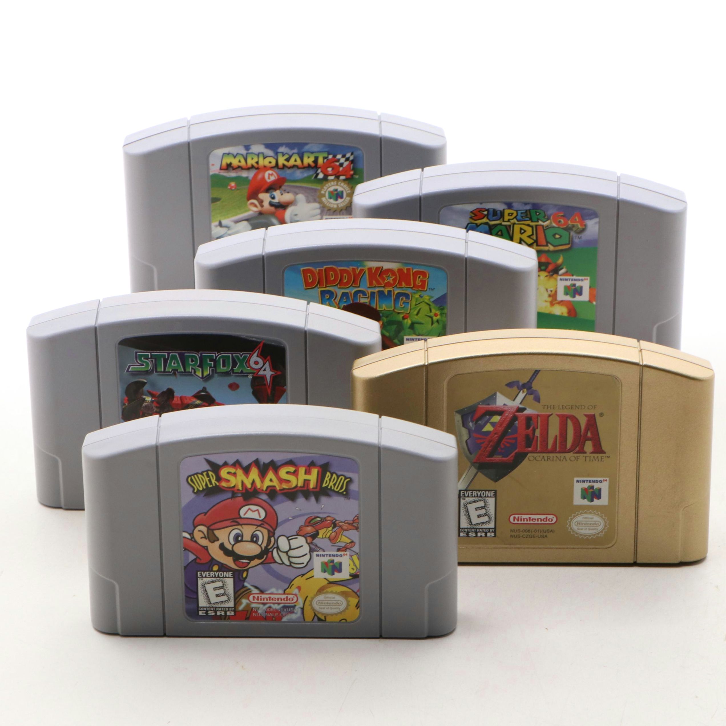 Nintendo 64 Games with Star Fox 64, Super Smash Bros. and Mario Kart 64